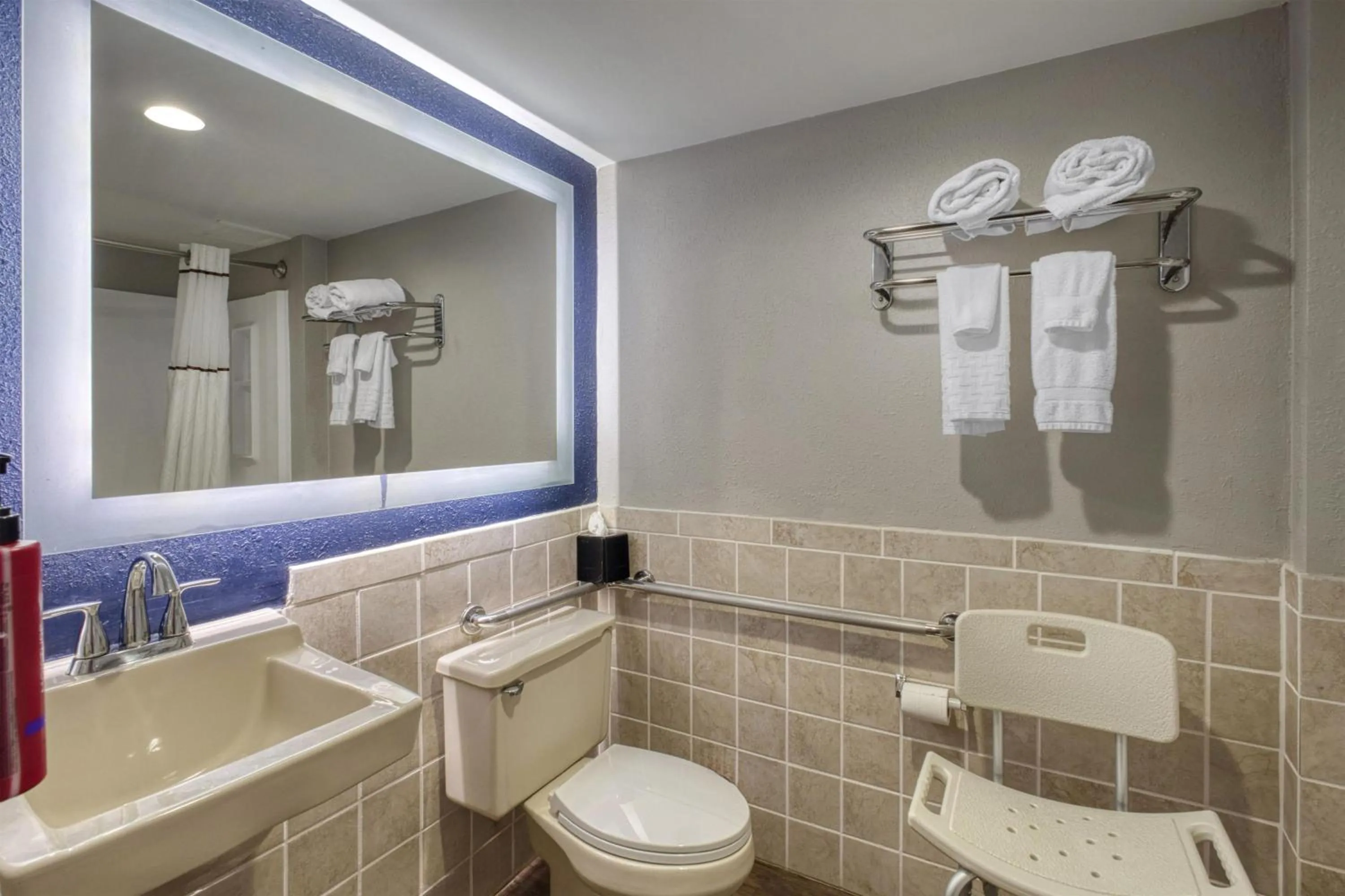 Bathroom in SureStay by Best Western Greenville