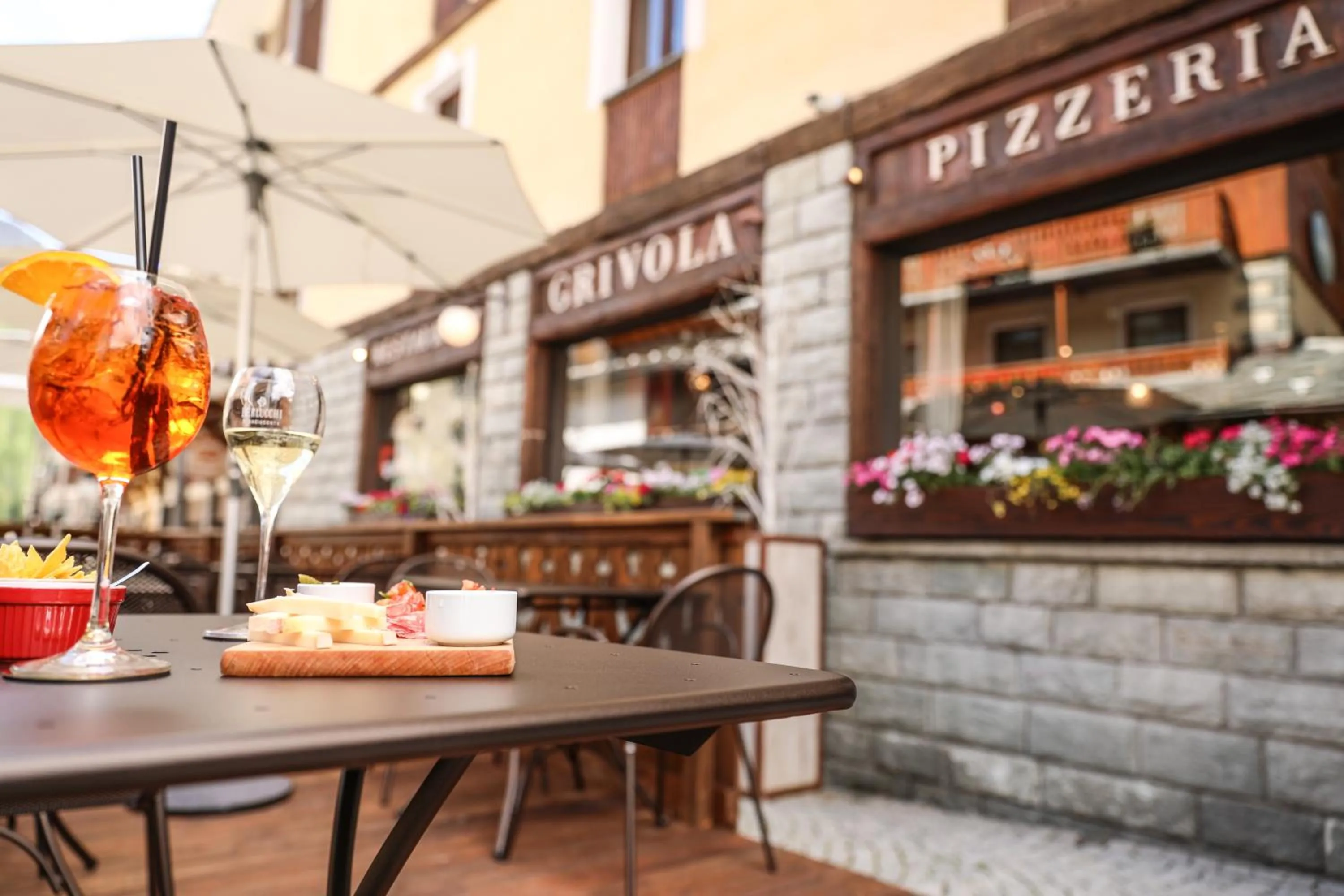 Property building in Art Hotel Grivola