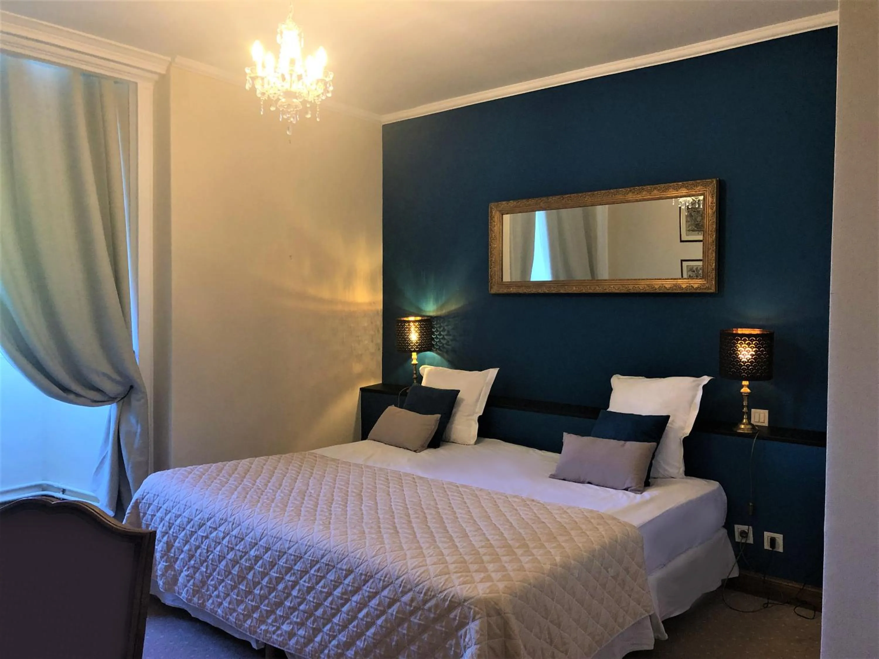 Bed in Château d'Ermenonville