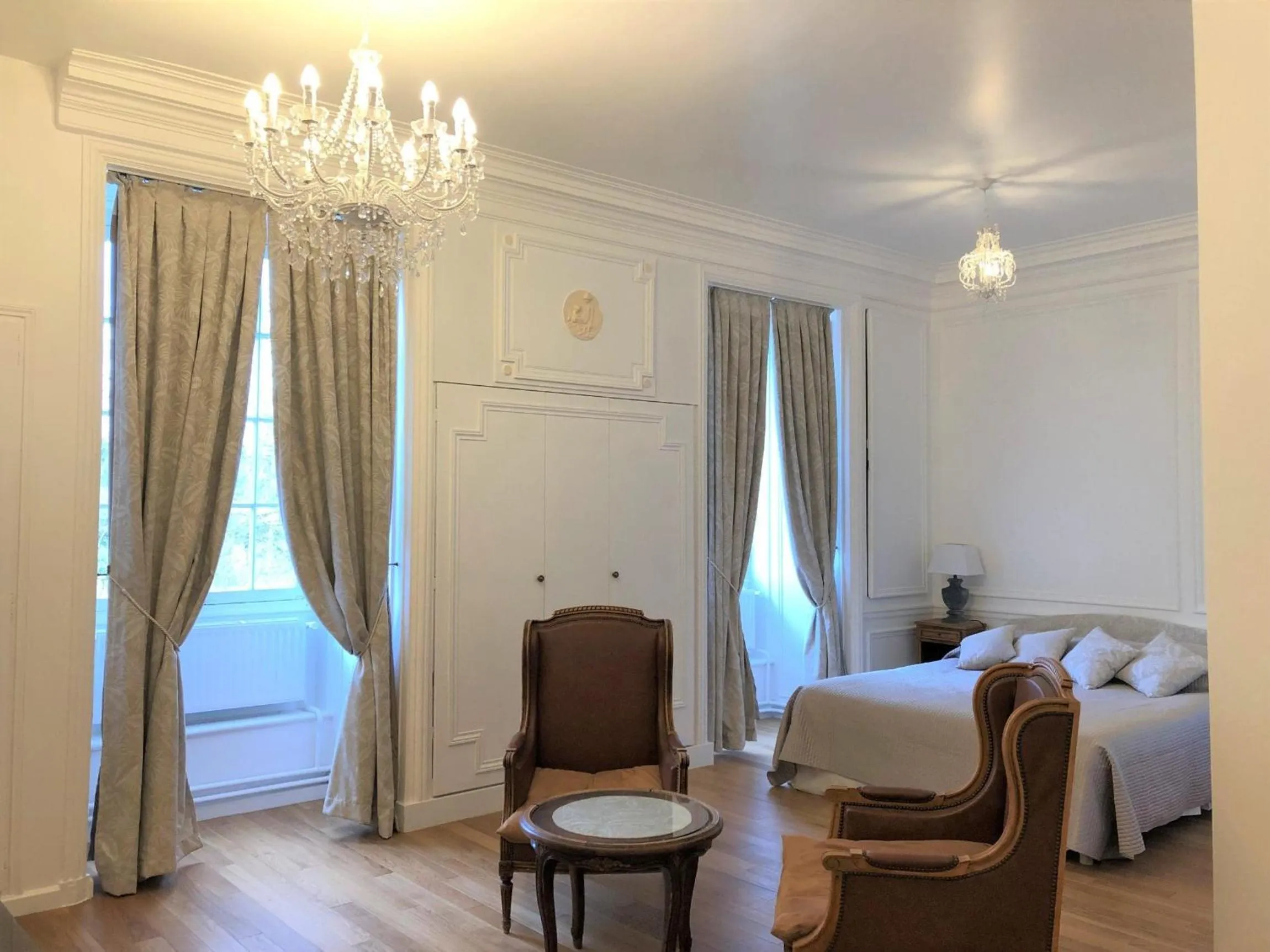 Bed in Château d'Ermenonville