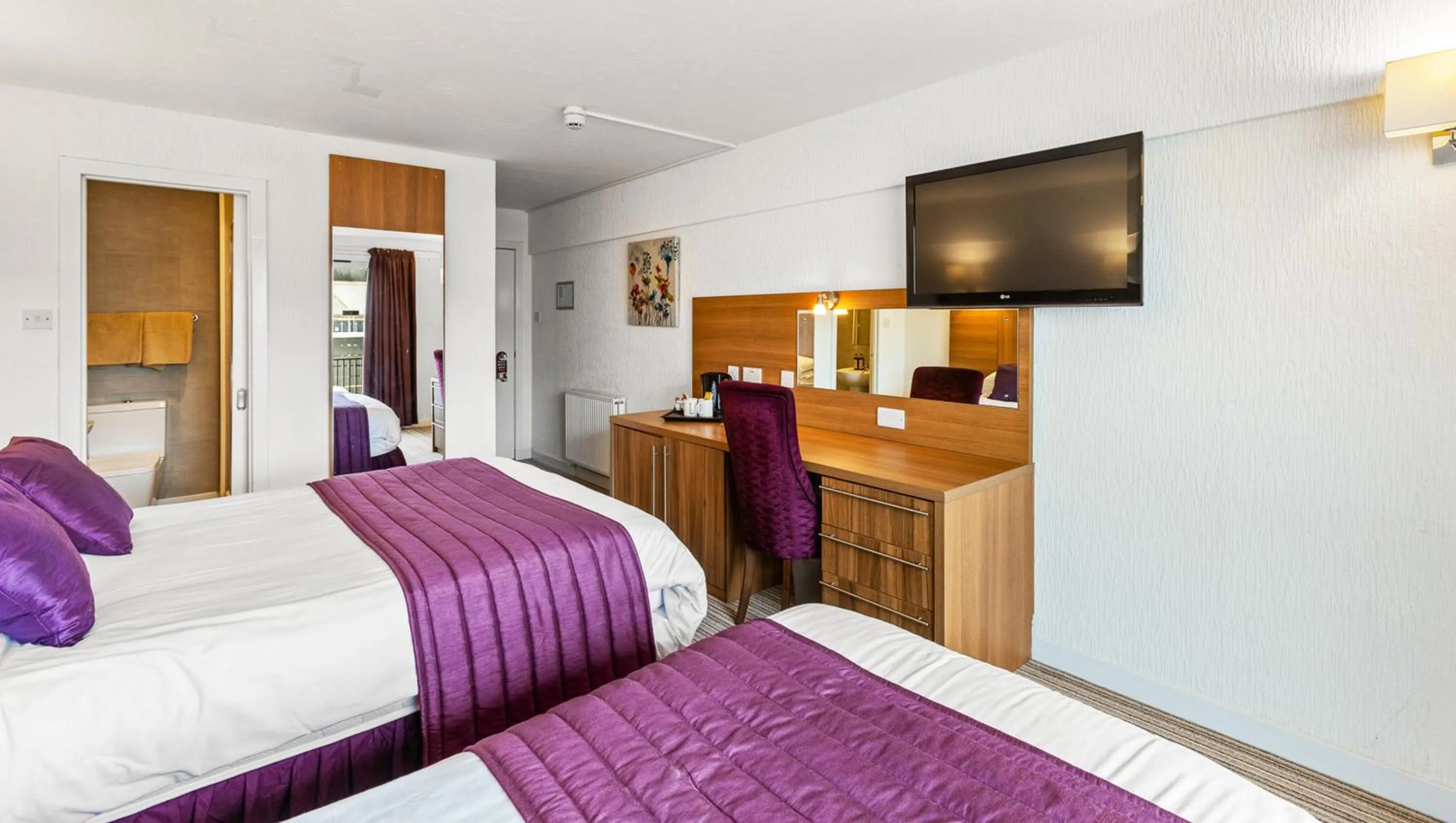 Bed in Magnuson Hotel Sandy Lodge Newquay