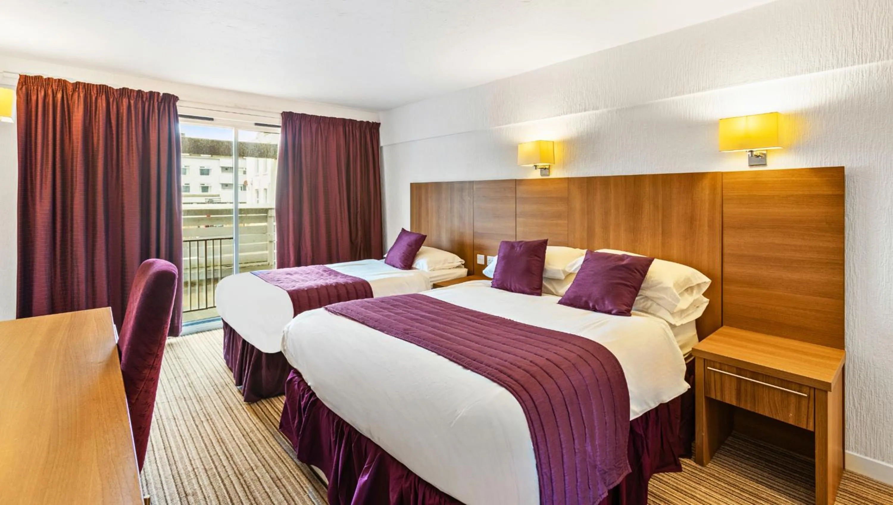 Bed in Magnuson Hotel Sandy Lodge Newquay