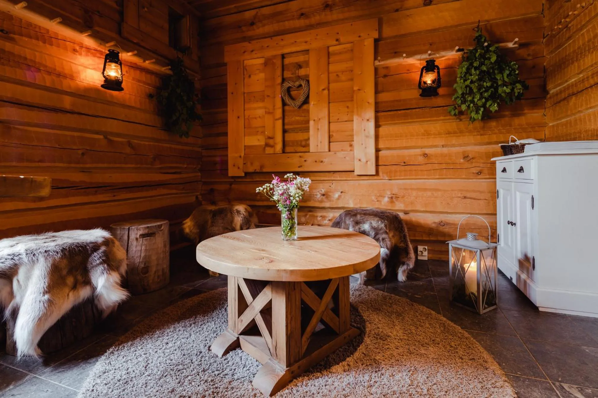 Sauna in Lapland Hotels Ounasvaara Chalets