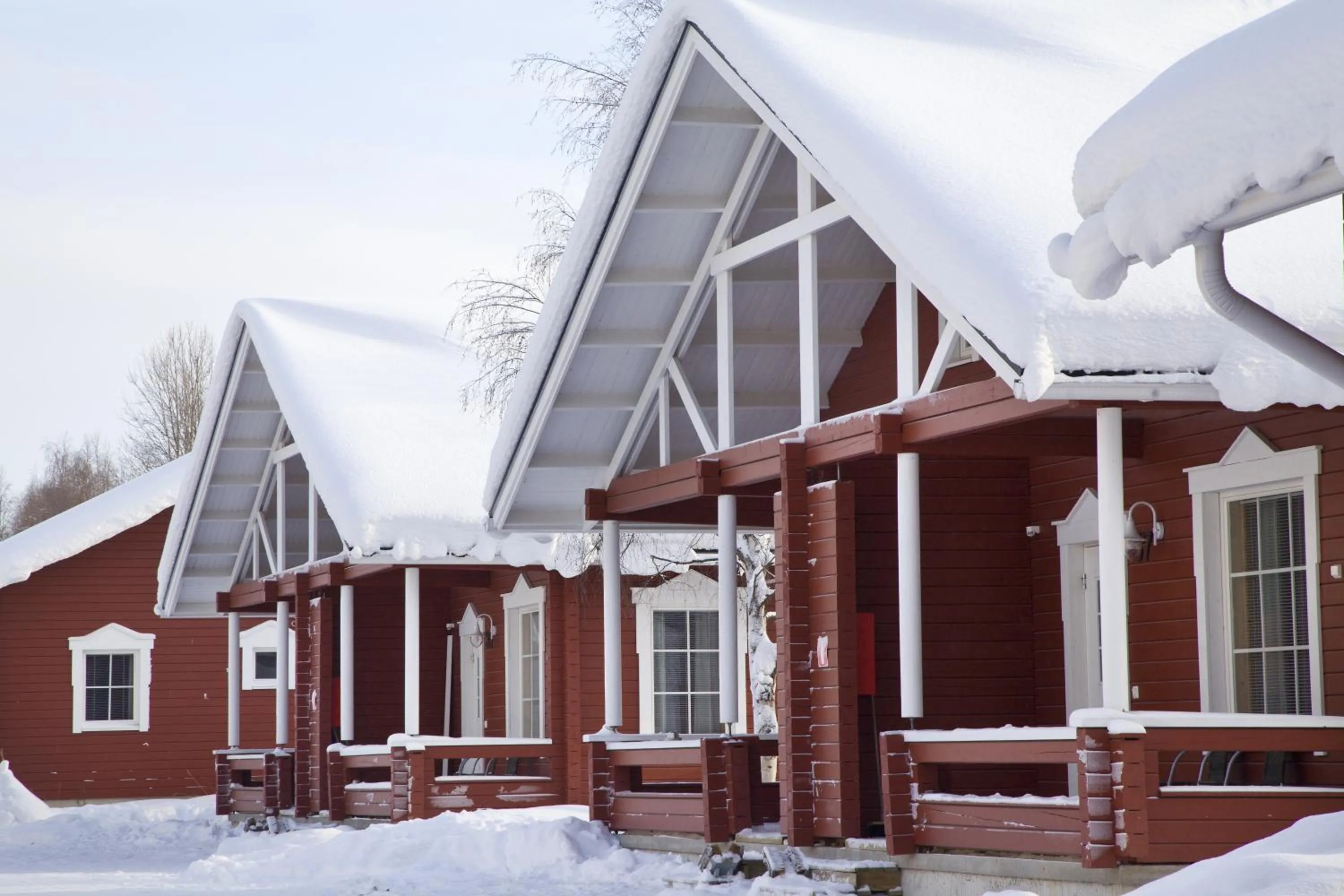 Property building in Lapland Hotels Ounasvaara Chalets