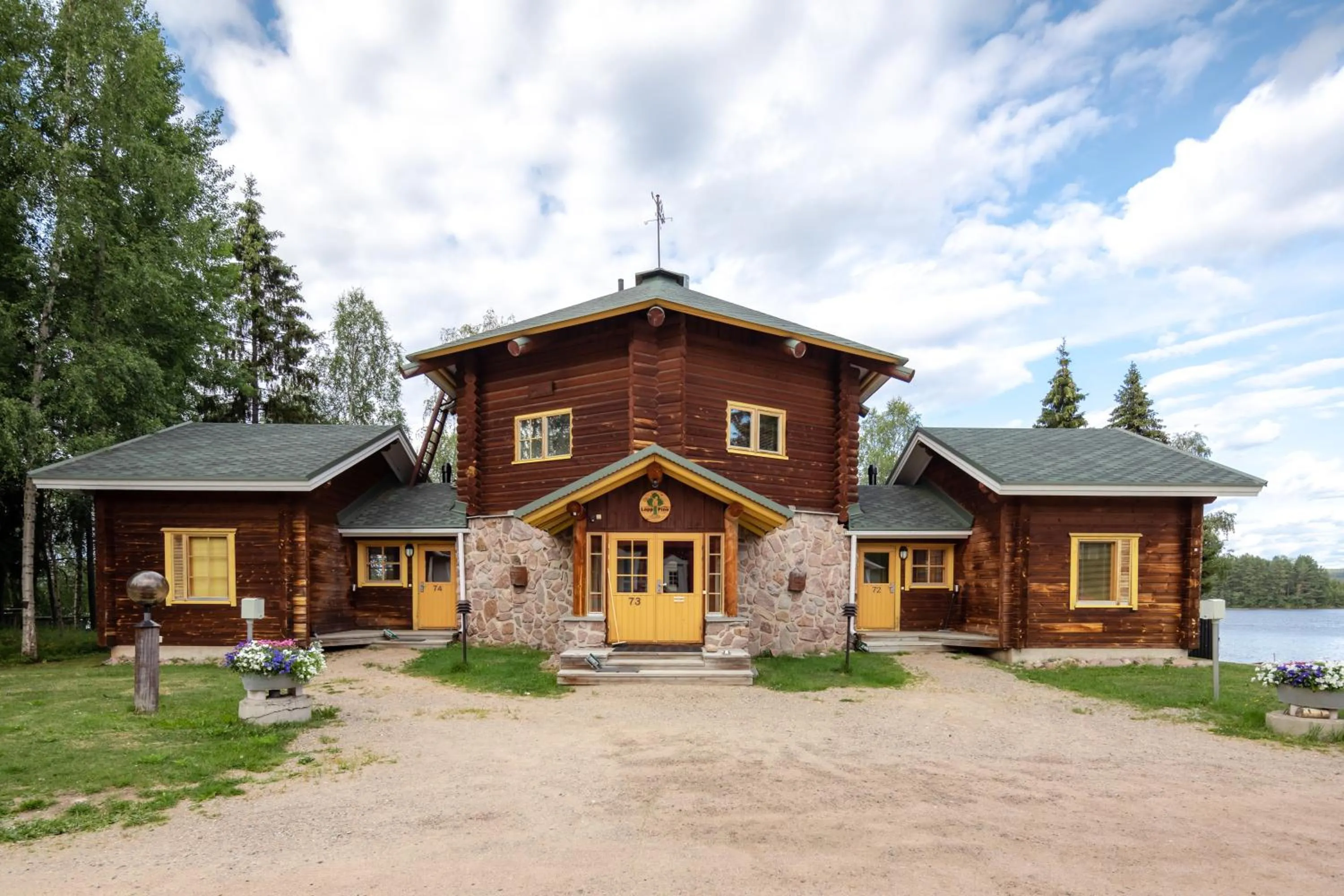 Property building in Lapland Hotels Ounasvaara Chalets