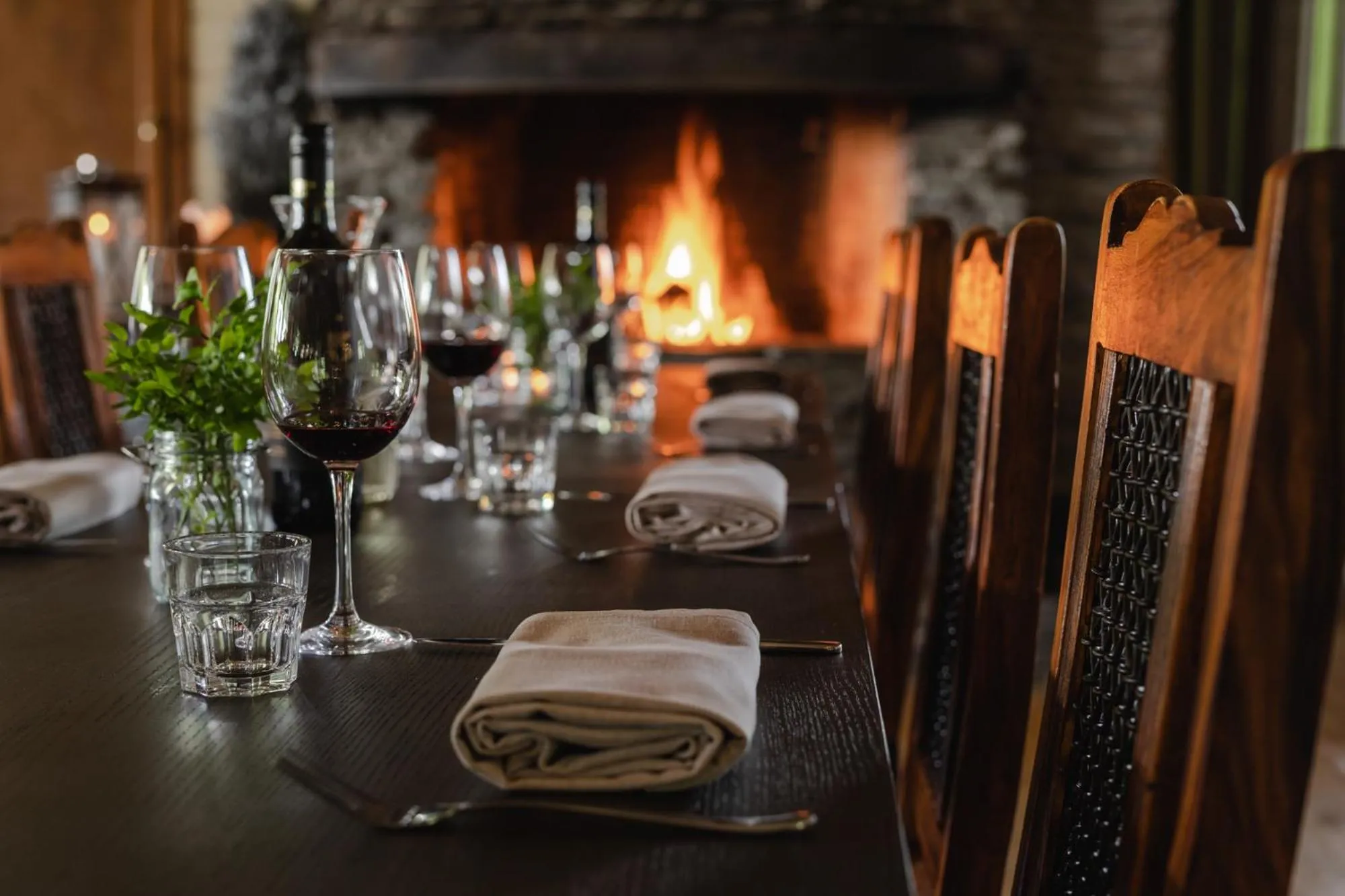 Restaurant/places to eat in Lapland Hotels Ounasvaara Chalets