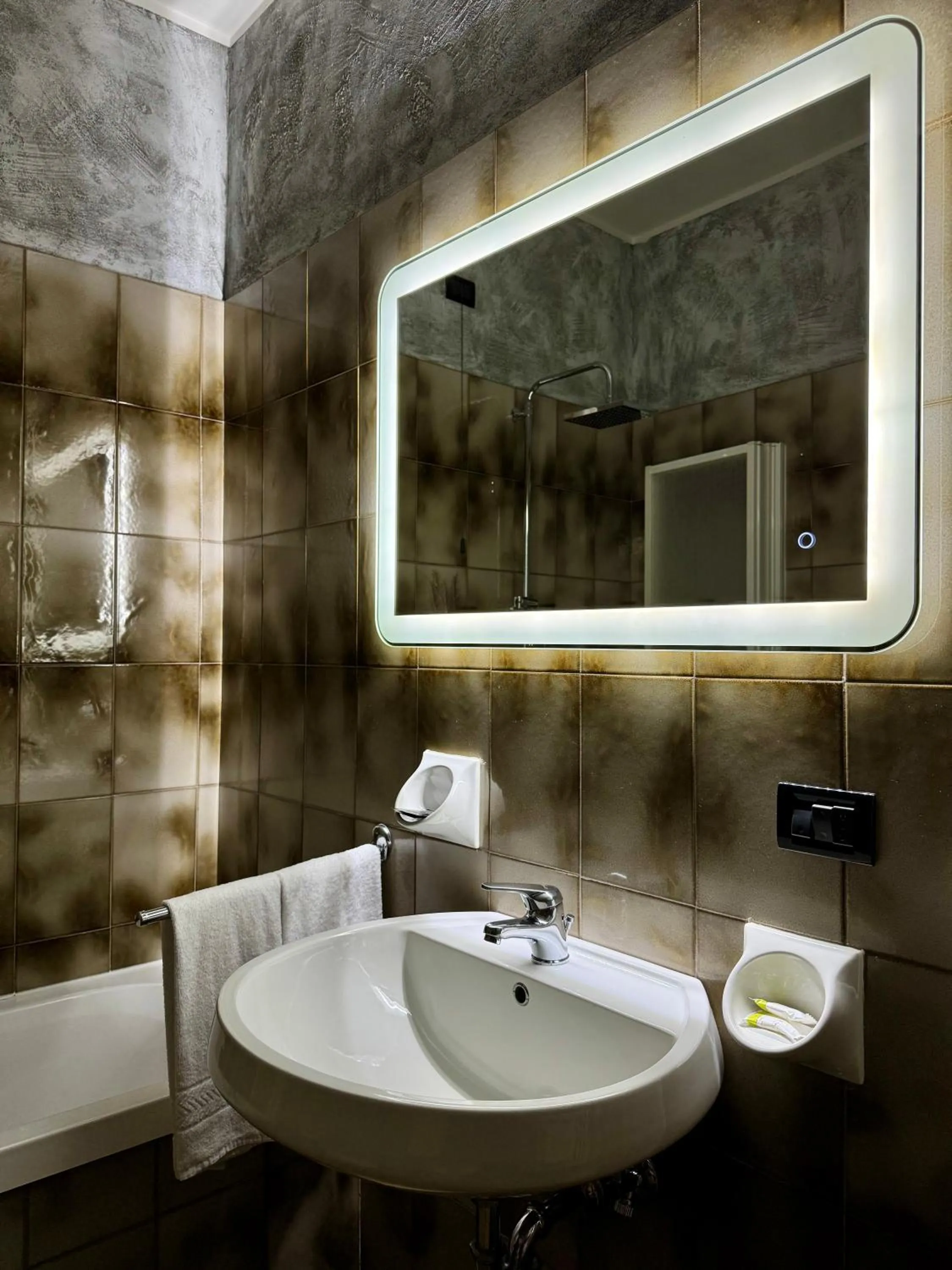 Bathroom in Villa Riviera Hotel Udine