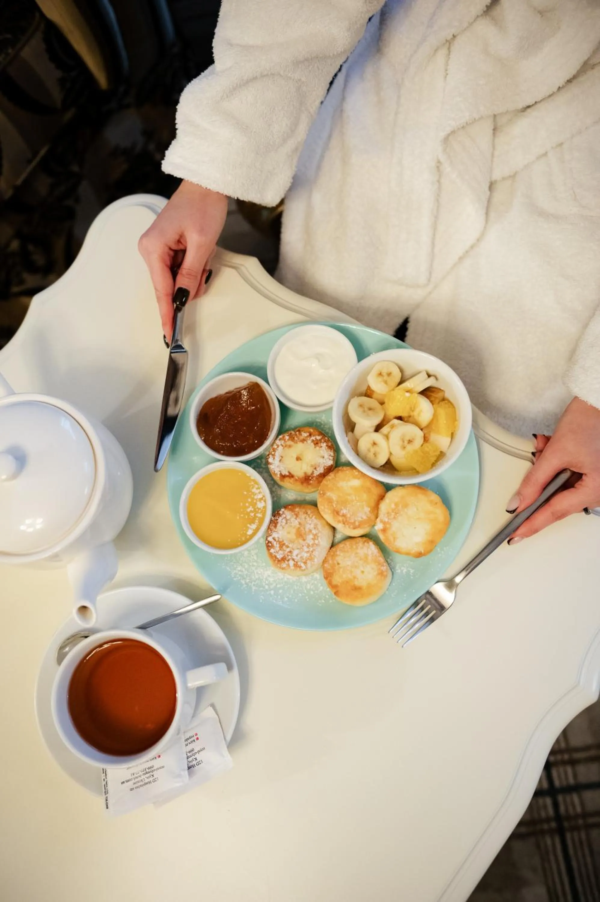 Food and drinks in Olympic Hotel