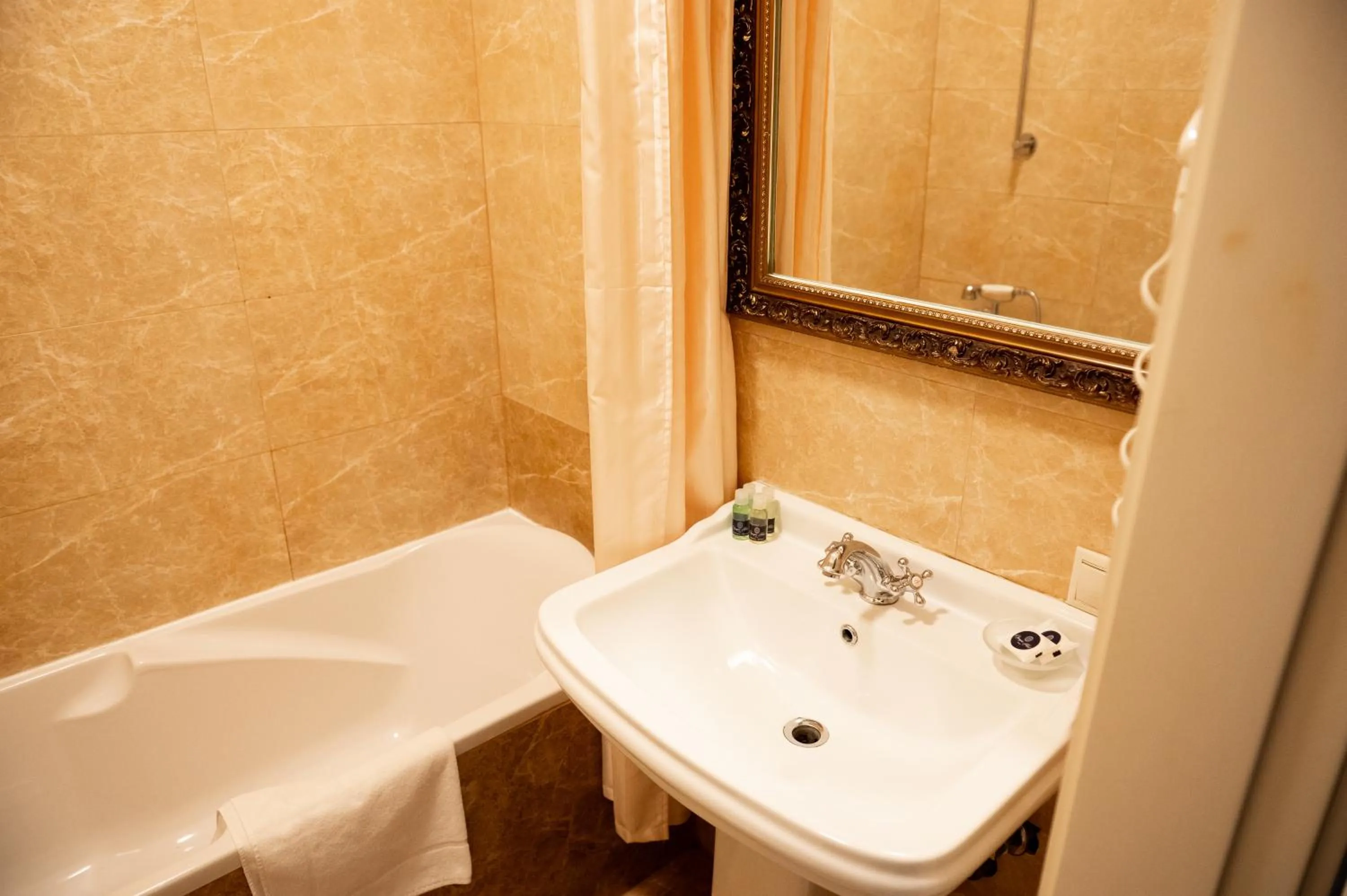 Bathroom in Olympic Hotel