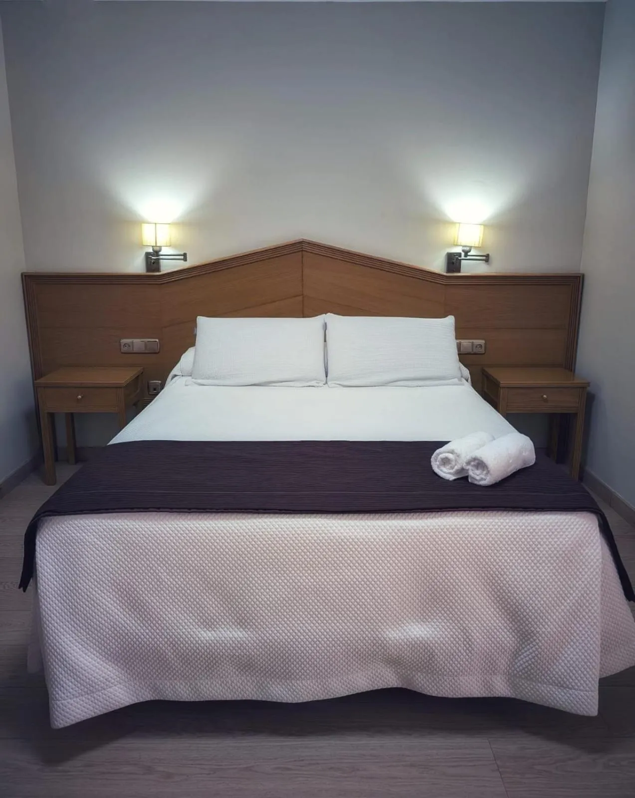 Bed in Hotel Anabel Baza