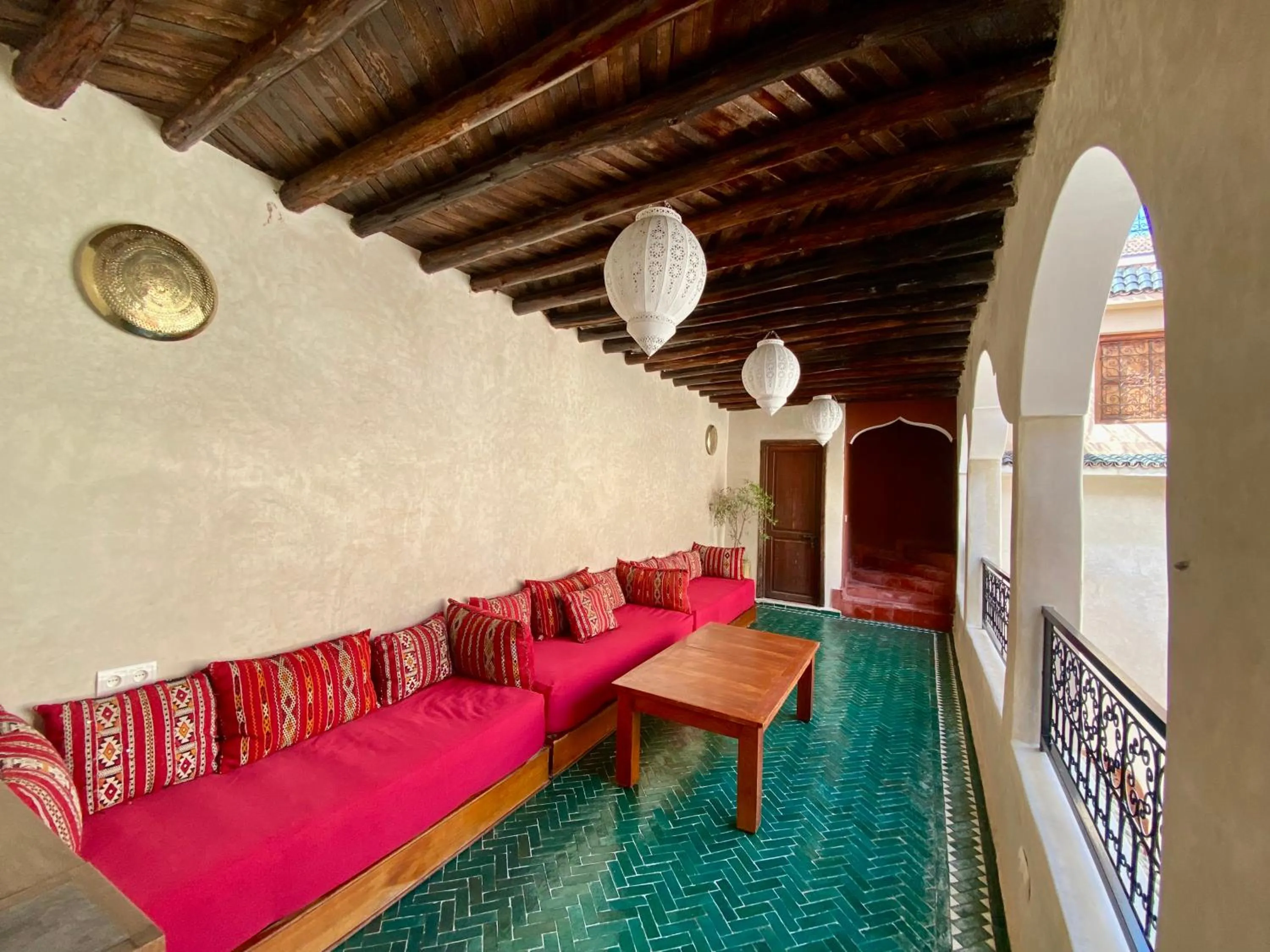 Living room in Riad Prada