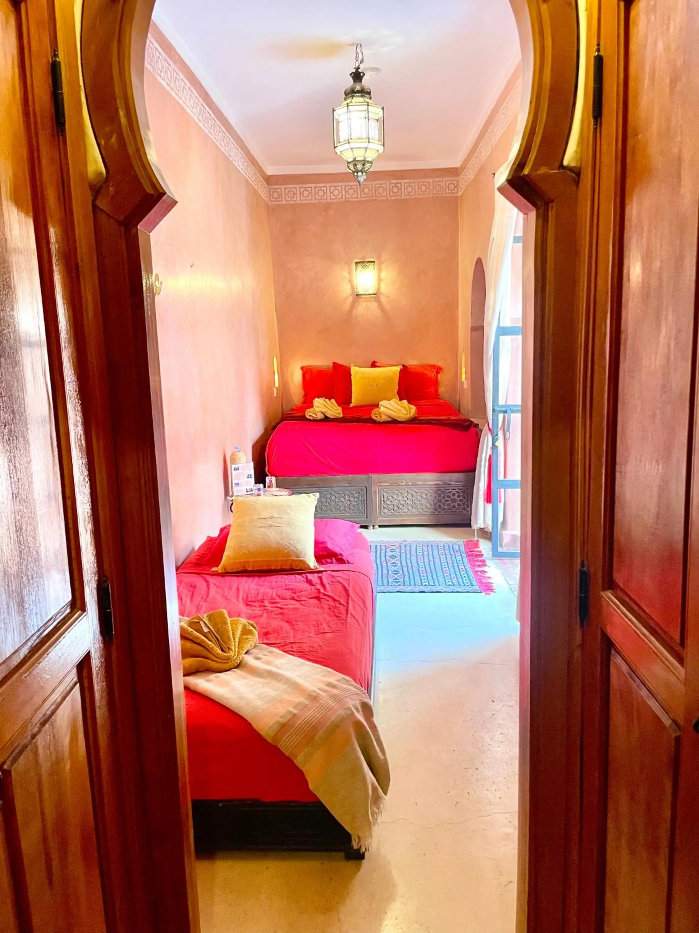 Bed in Riad Prada