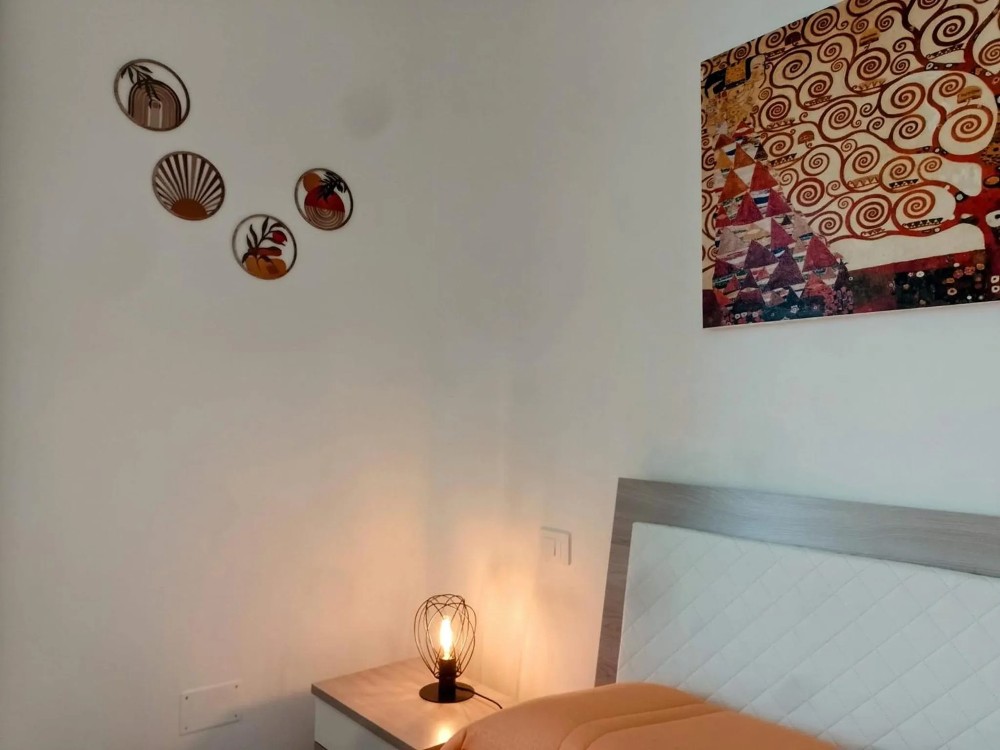 Bedroom, Bed in Granatelli Holiday Home