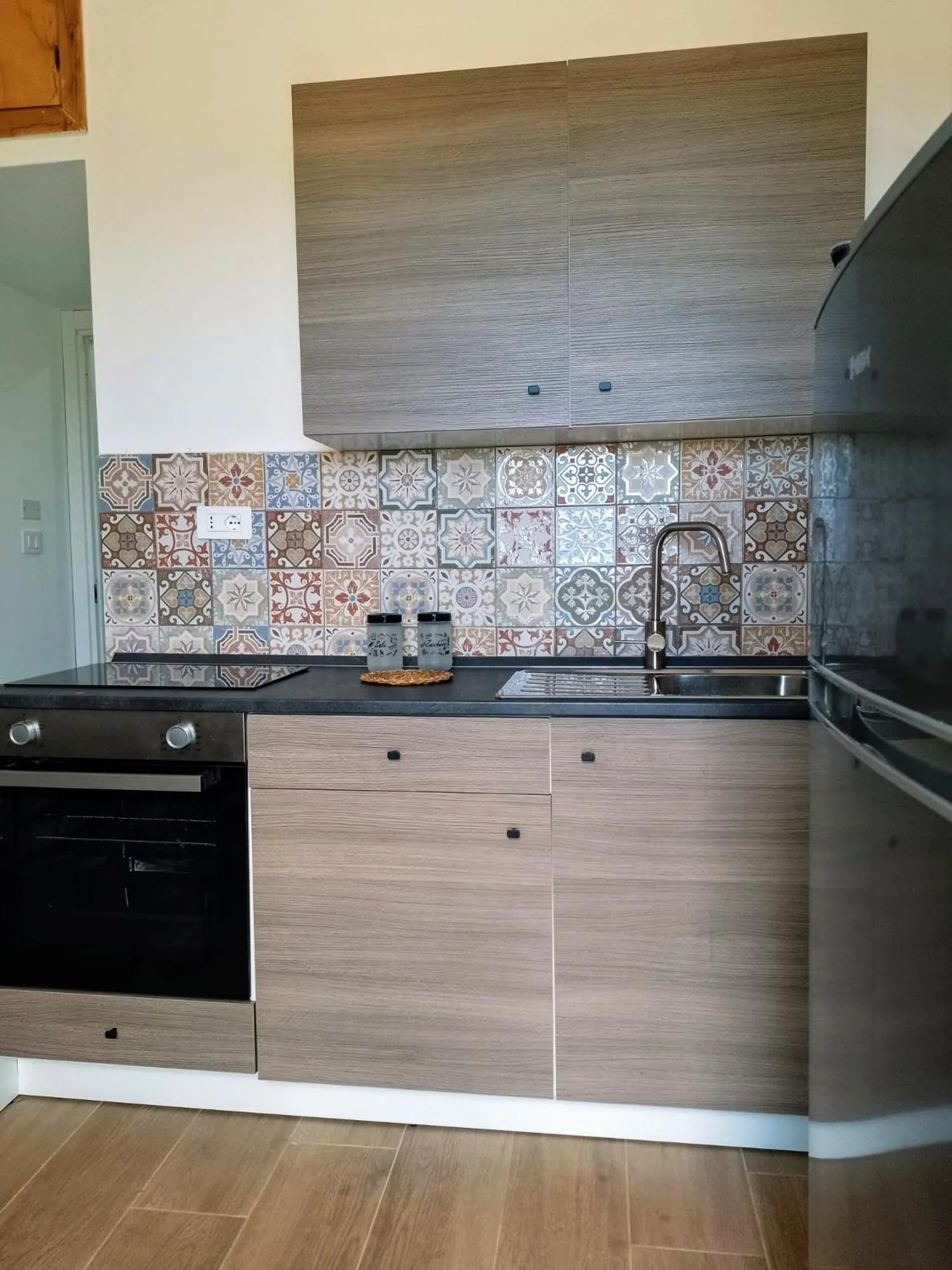 Kitchen or kitchenette in Granatelli Holiday Home