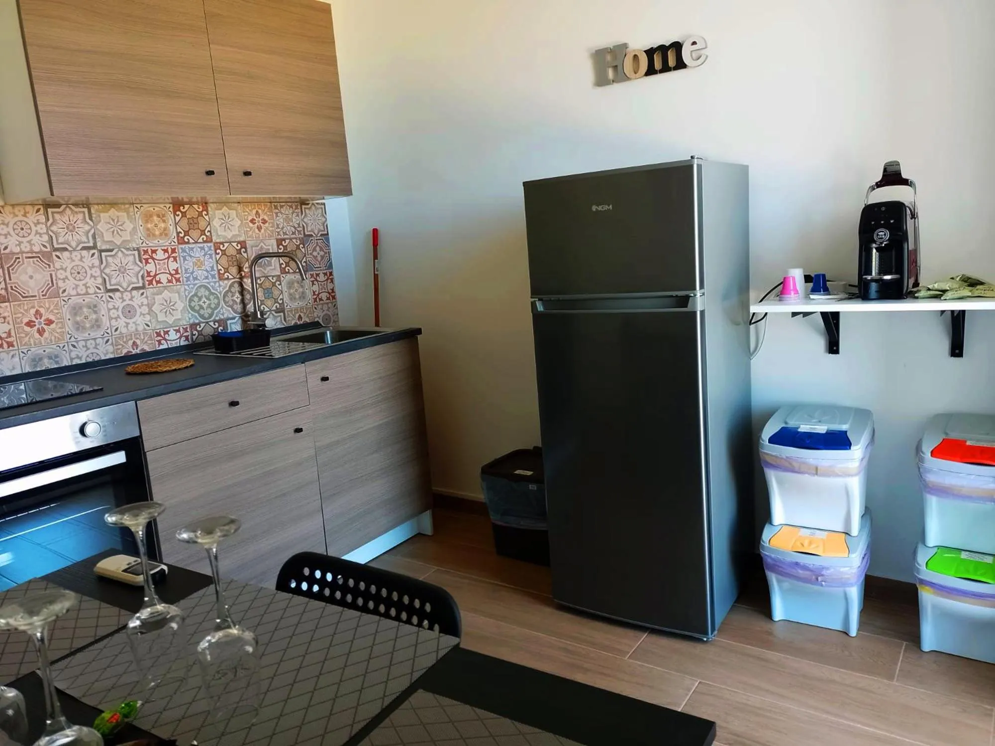 Kitchen or kitchenette in Granatelli Holiday Home