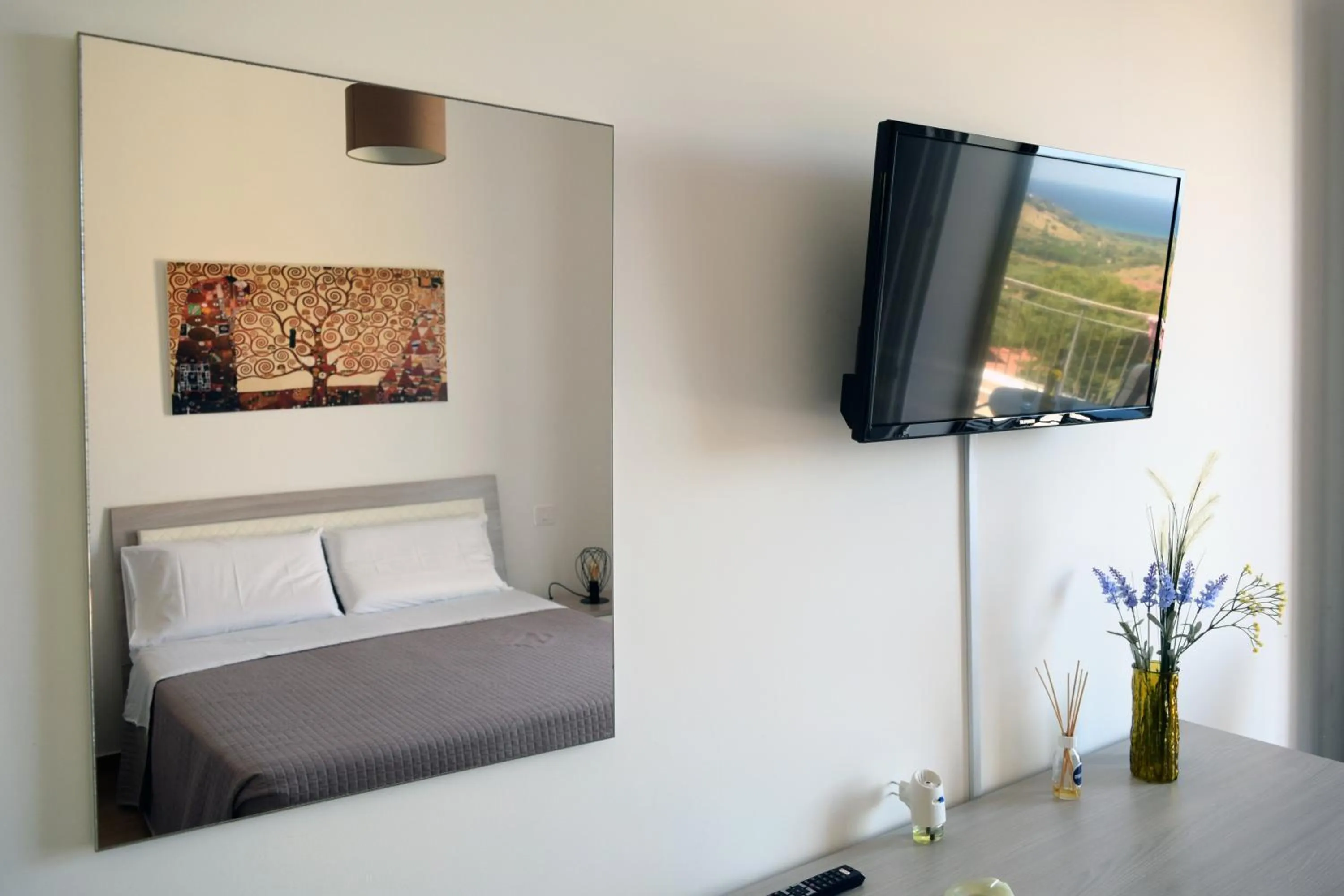 Bedroom, Bed in Granatelli Holiday Home