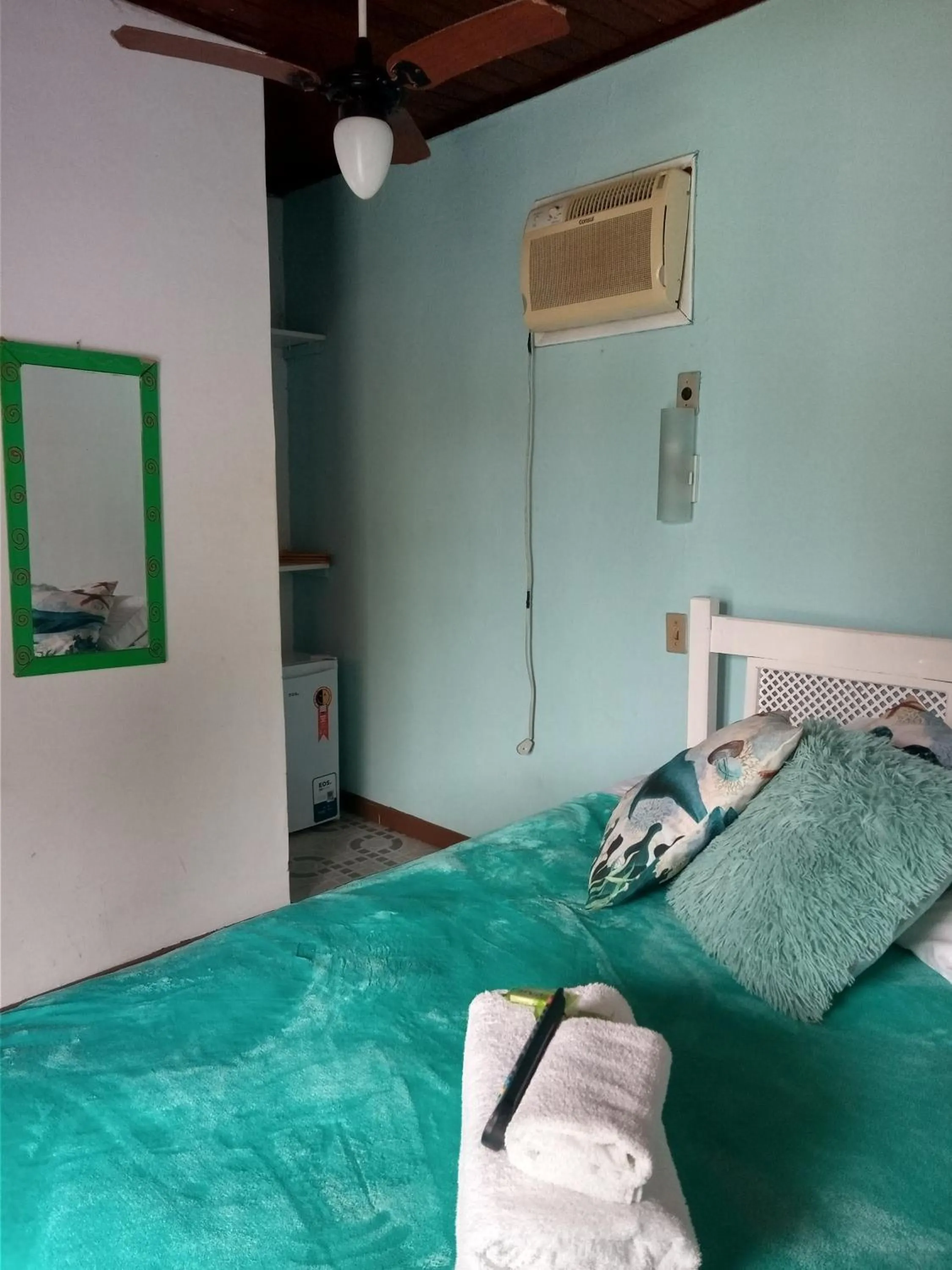 Bed in Alfa Mar Pousada