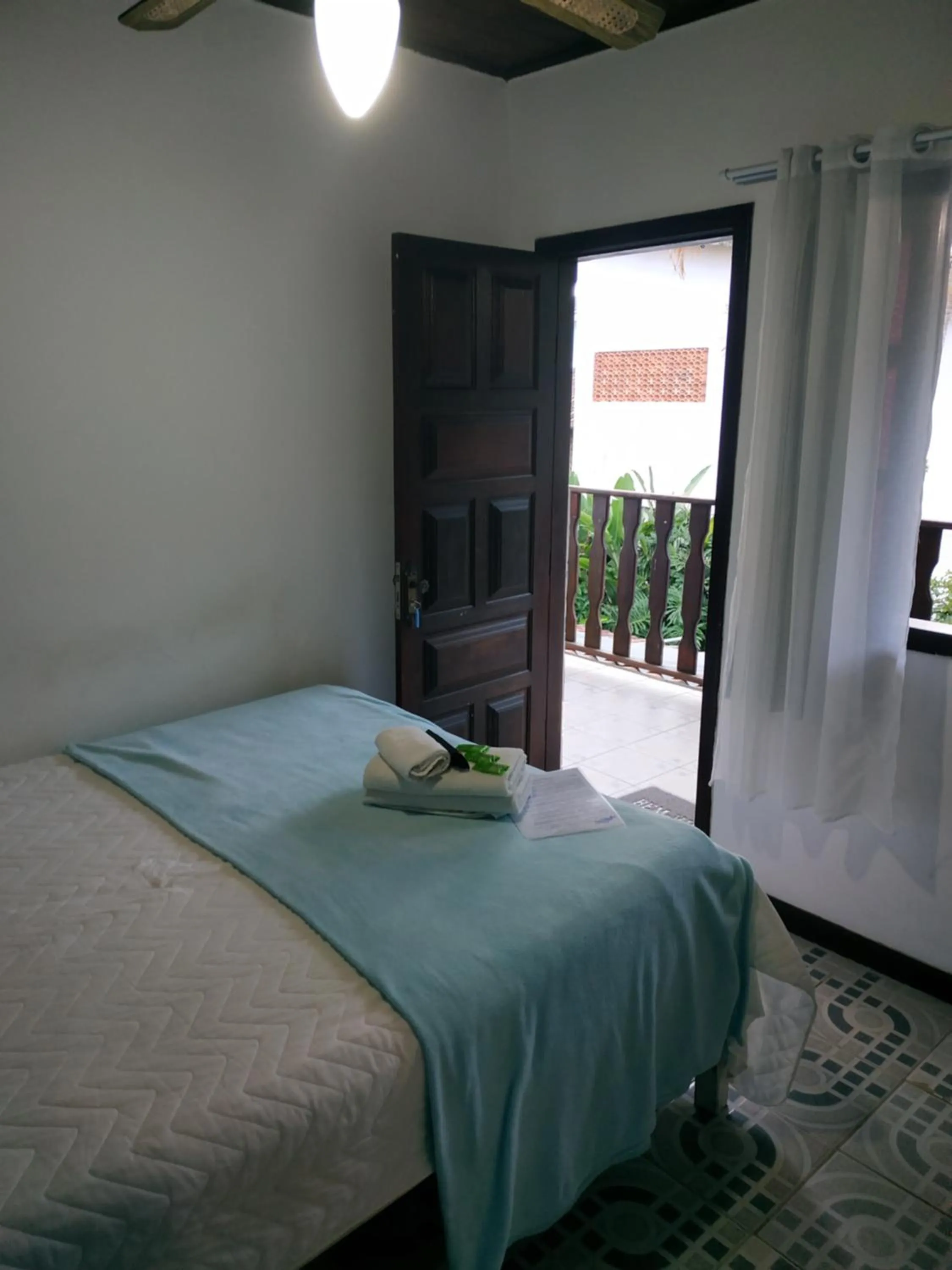Bed in Alfa Mar Pousada