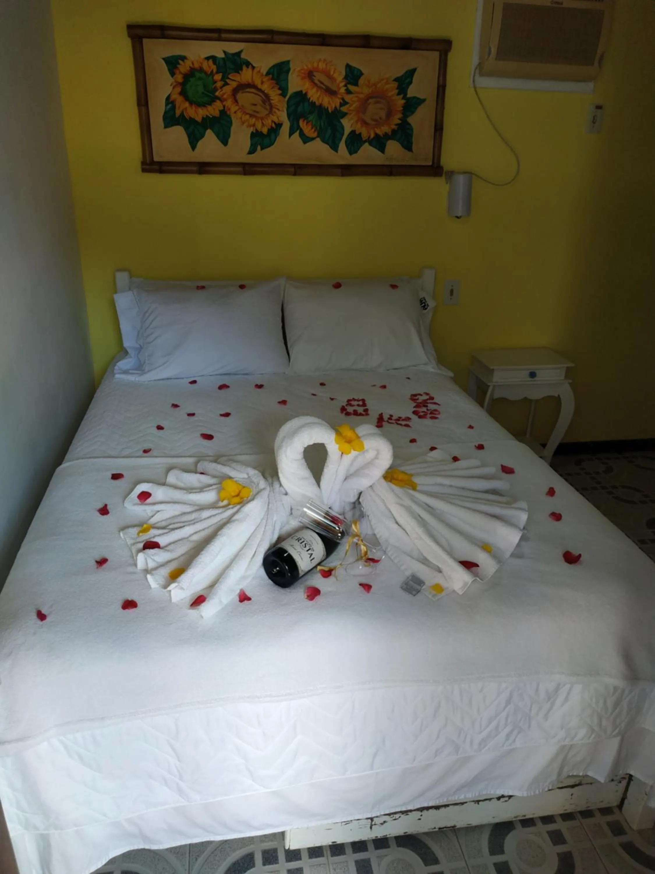 Bed in Alfa Mar Pousada