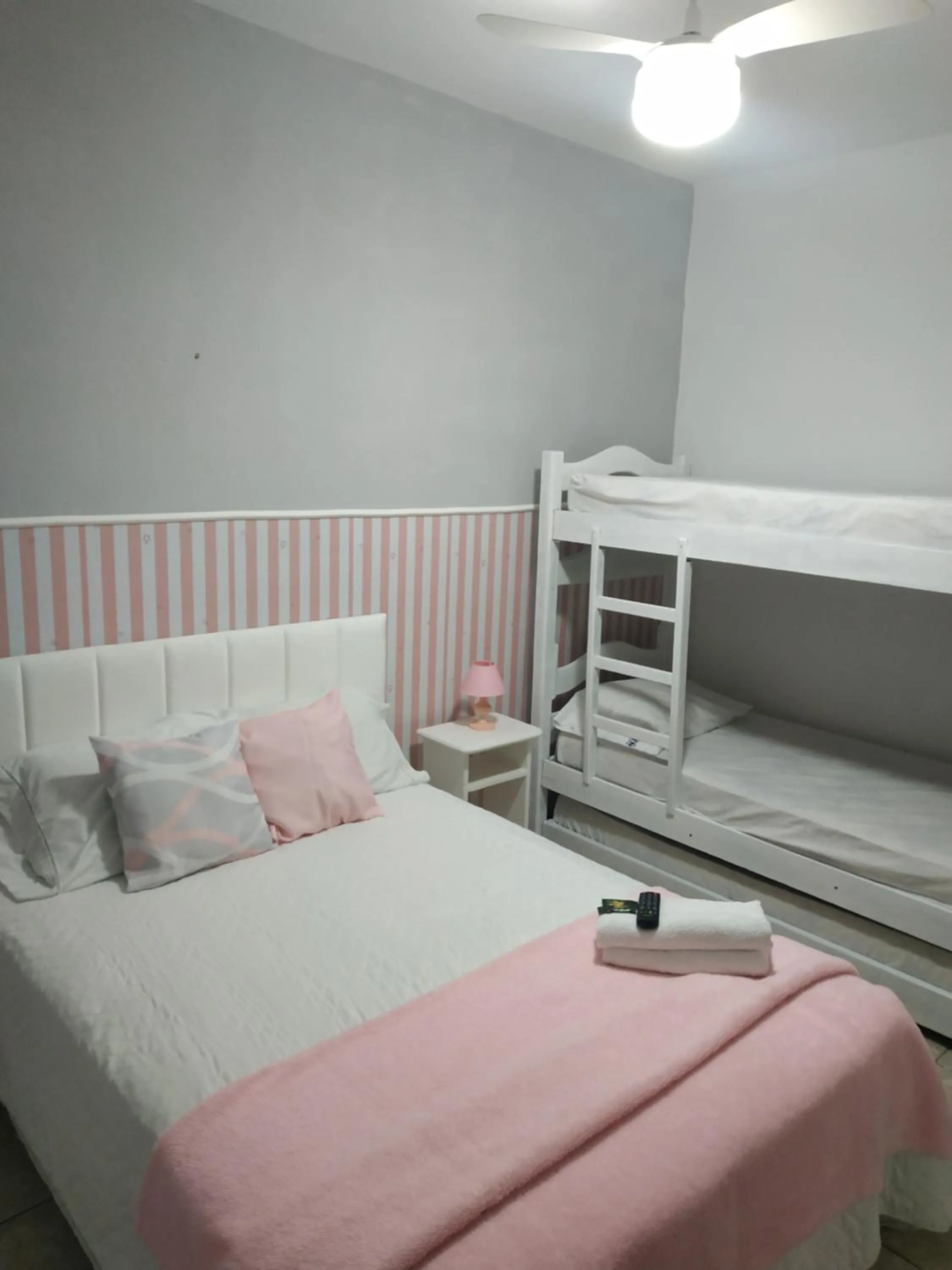 Bed in Alfa Mar Pousada