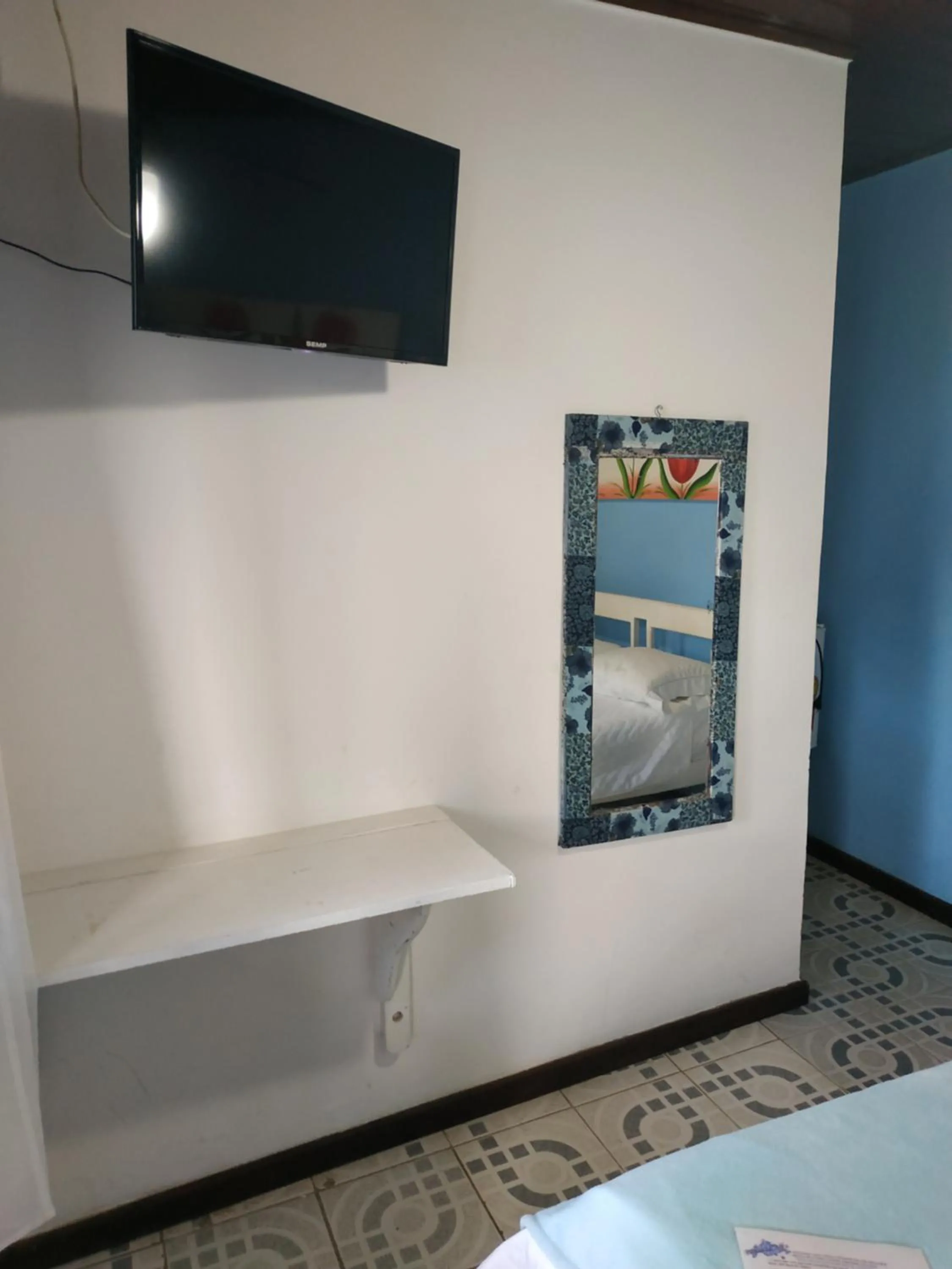 Bed in Alfa Mar Pousada