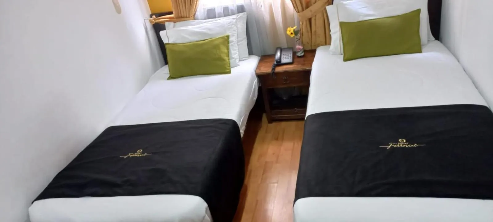 Bed in Hotel Ferrovial Corferias