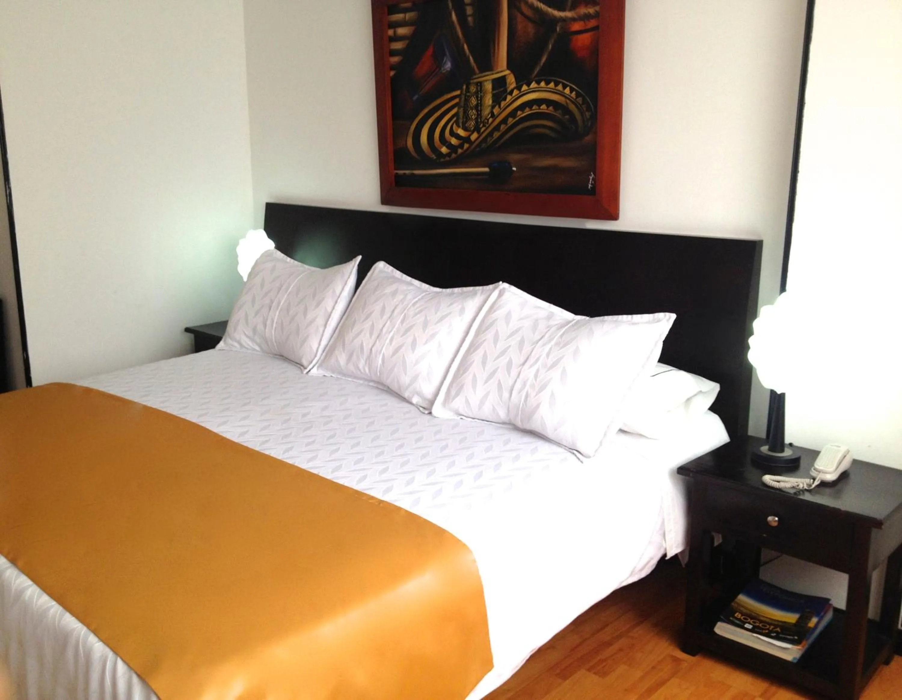 Bed in Hotel Ferrovial Corferias