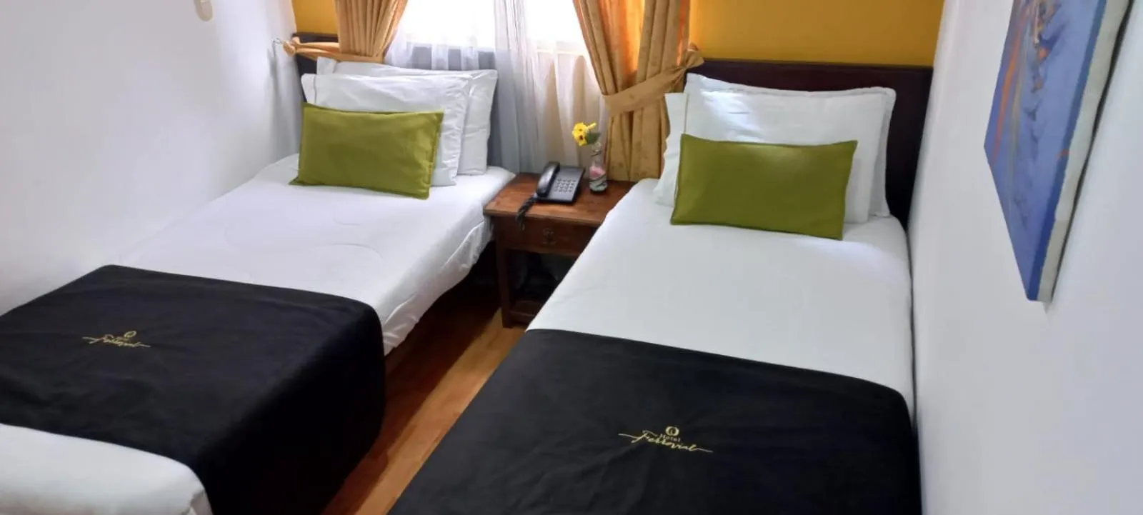 Bed in Hotel Ferrovial Corferias