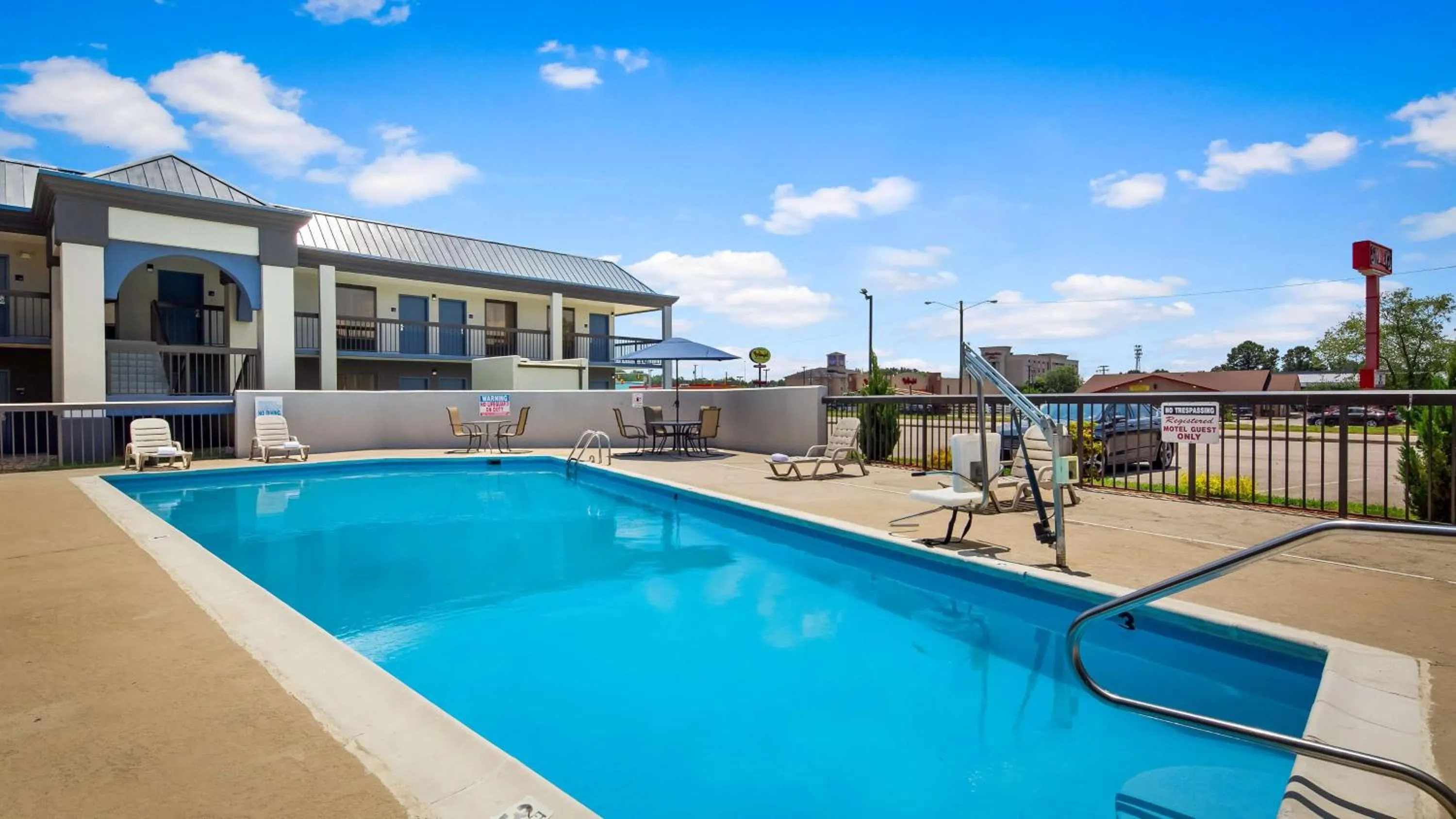 On site in Best Western Emporia