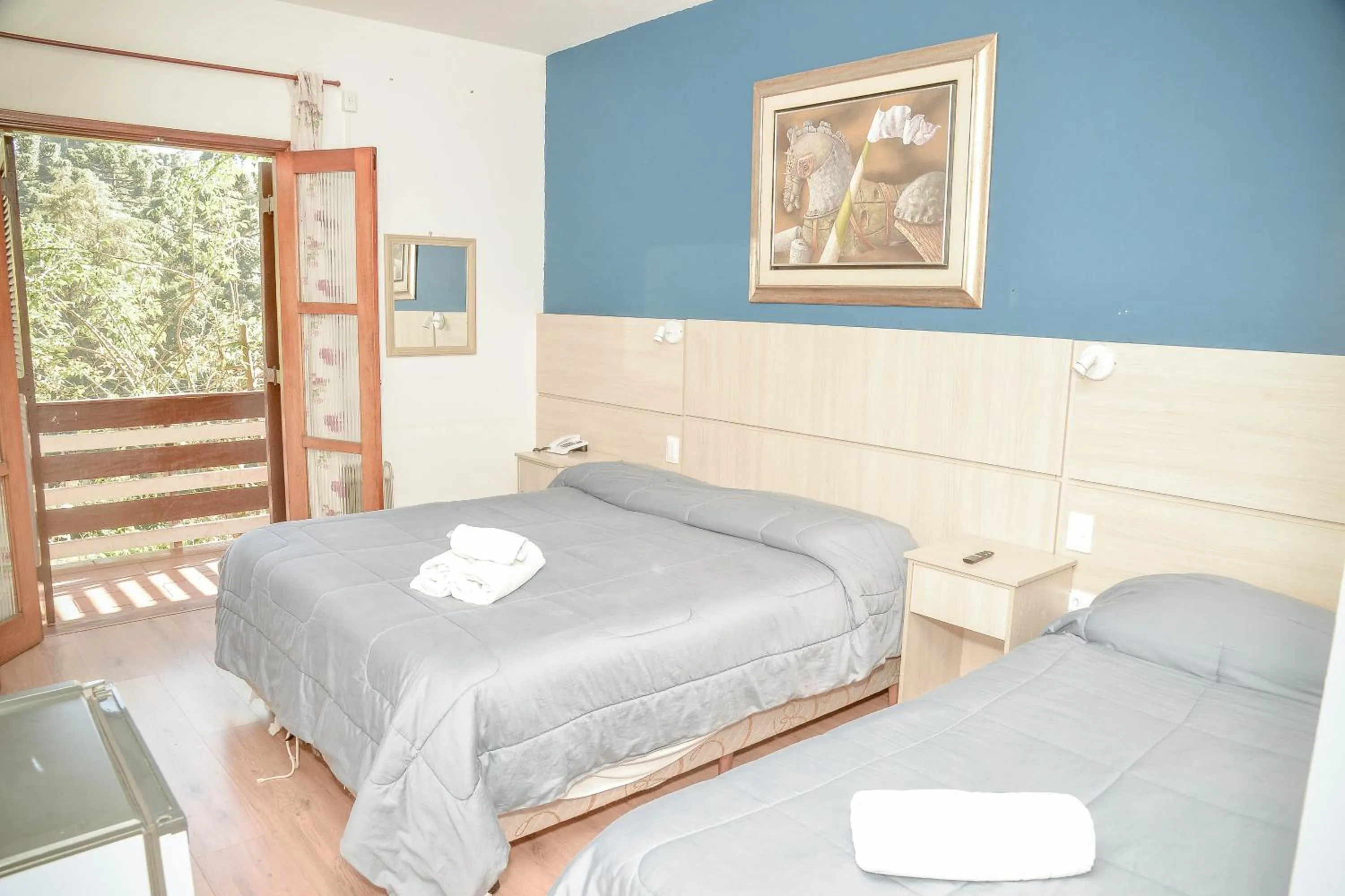 Bed in Terrazza Hotel