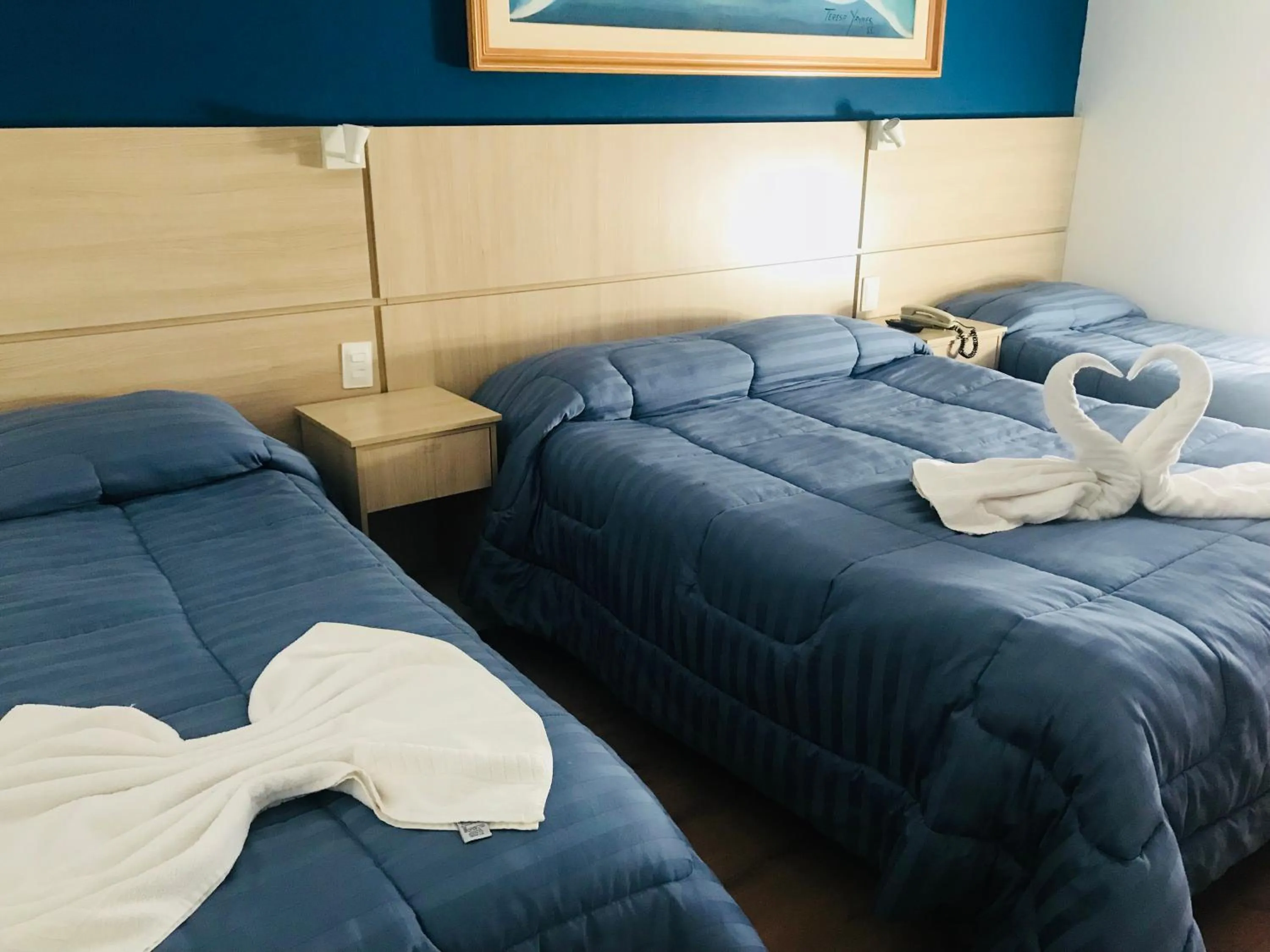 Bed in Terrazza Hotel