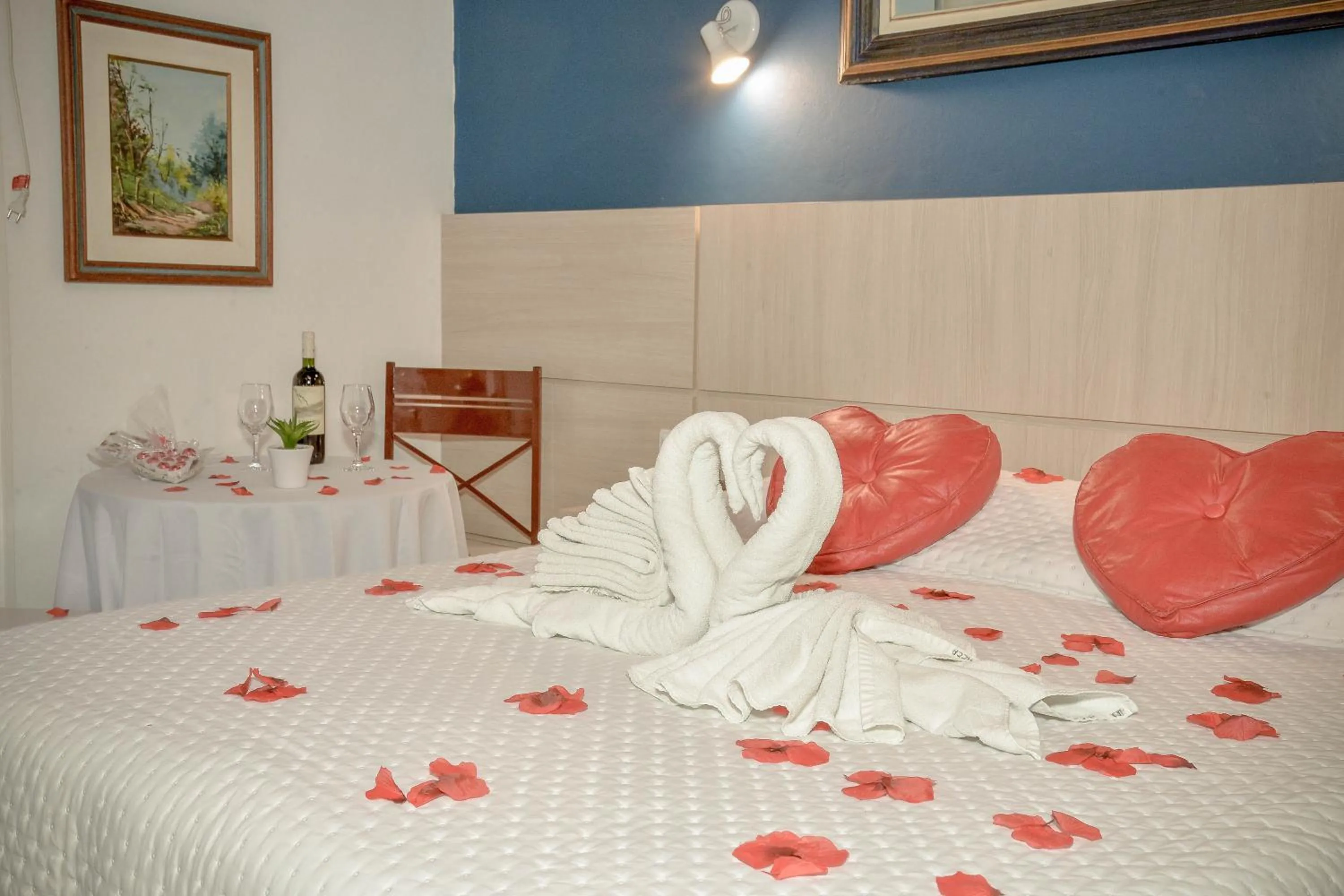 Bed in Terrazza Hotel