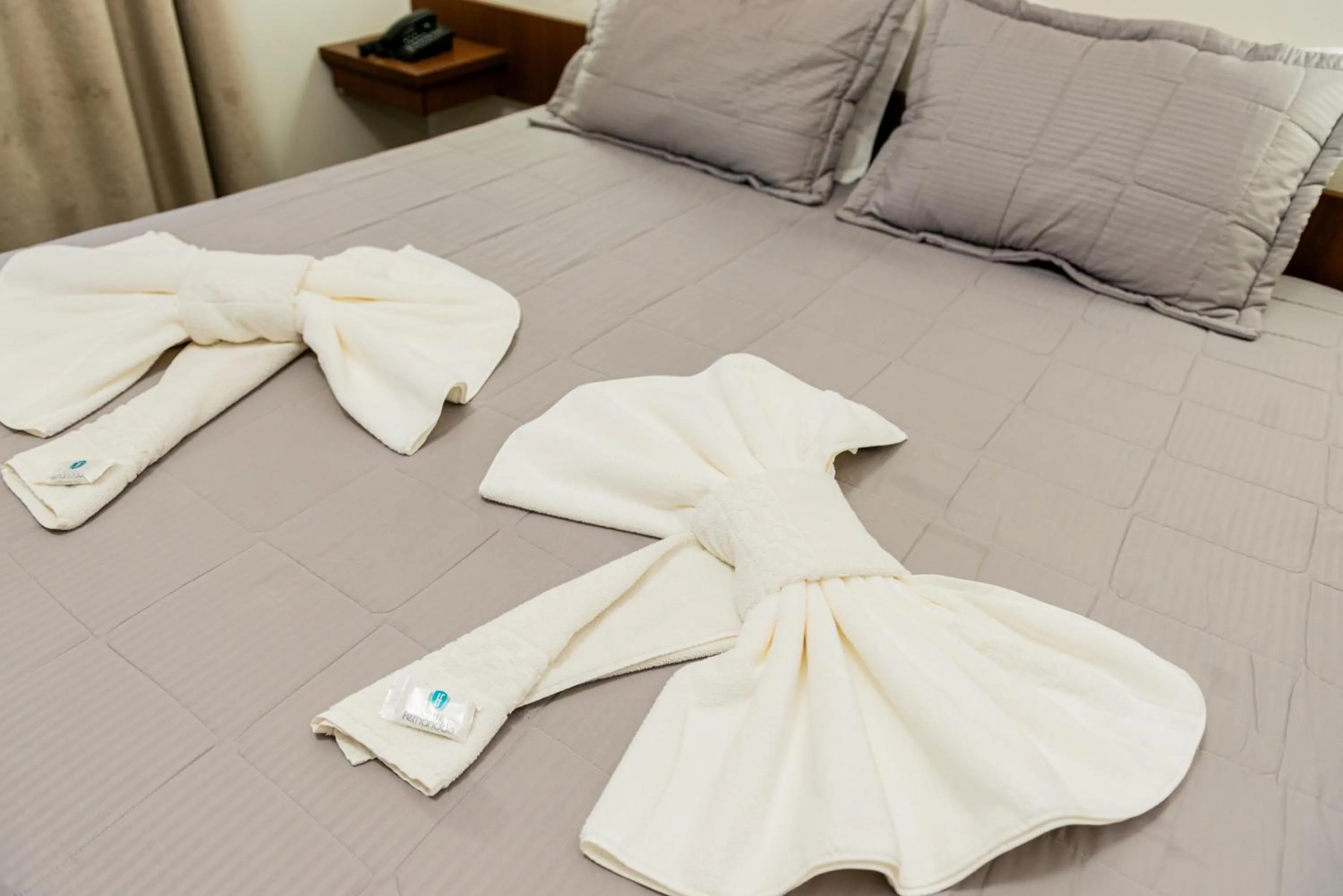 Bed in Hotel Fernandão