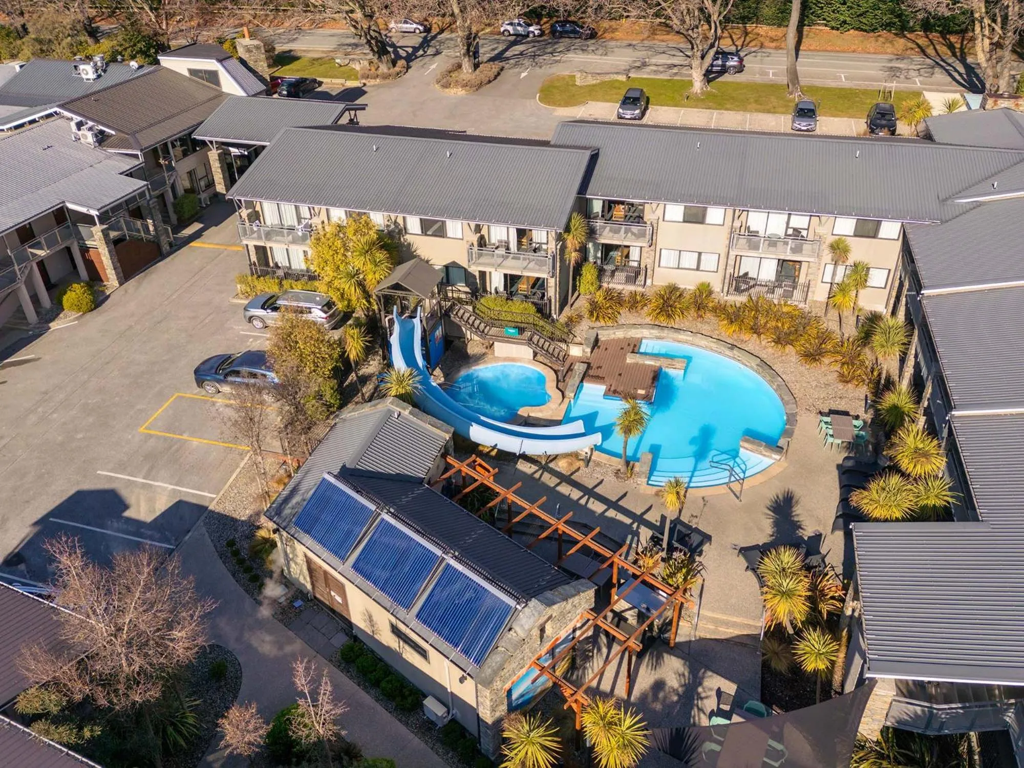 Property building in Club Wyndham Wanaka, Trademark Collection by Wyndham