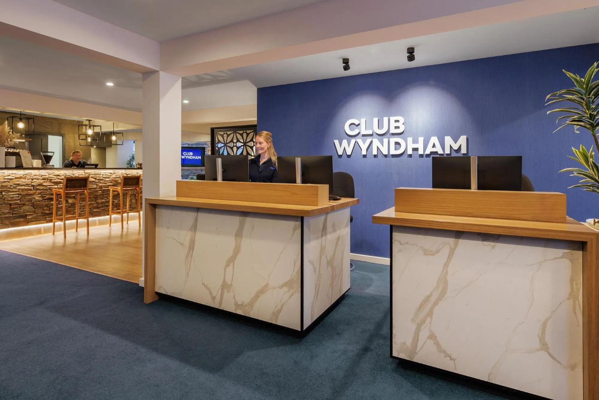 Lobby or reception in Club Wyndham Wanaka, Trademark Collection by Wyndham