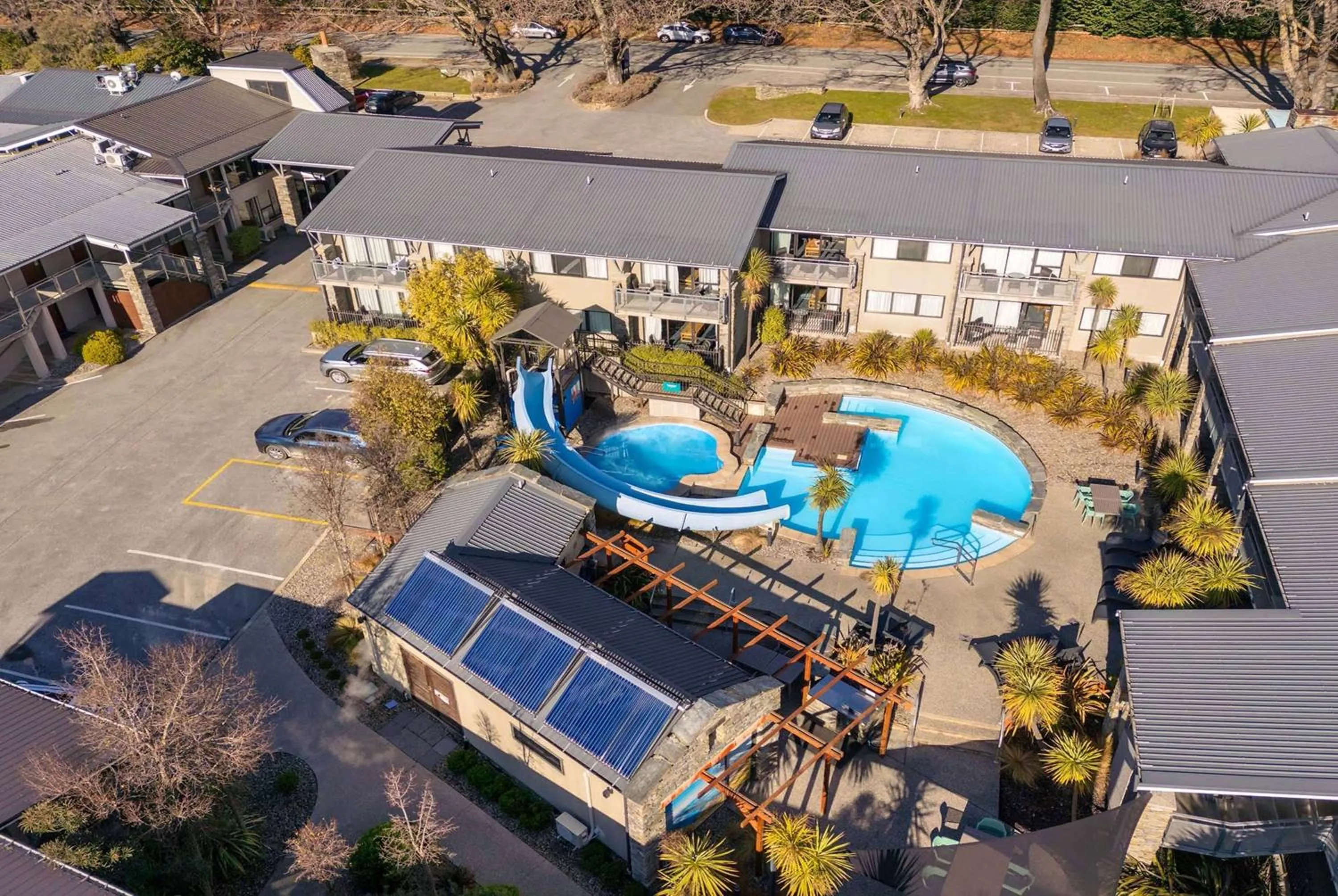 Property building in Club Wyndham Wanaka, Trademark Collection by Wyndham