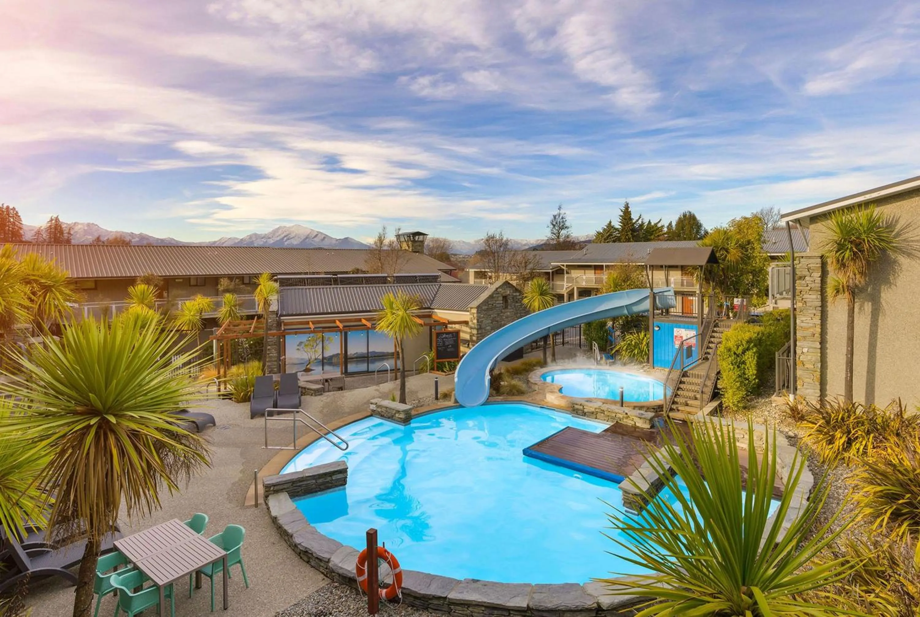 Pool view in Club Wyndham Wanaka, Trademark Collection by Wyndham