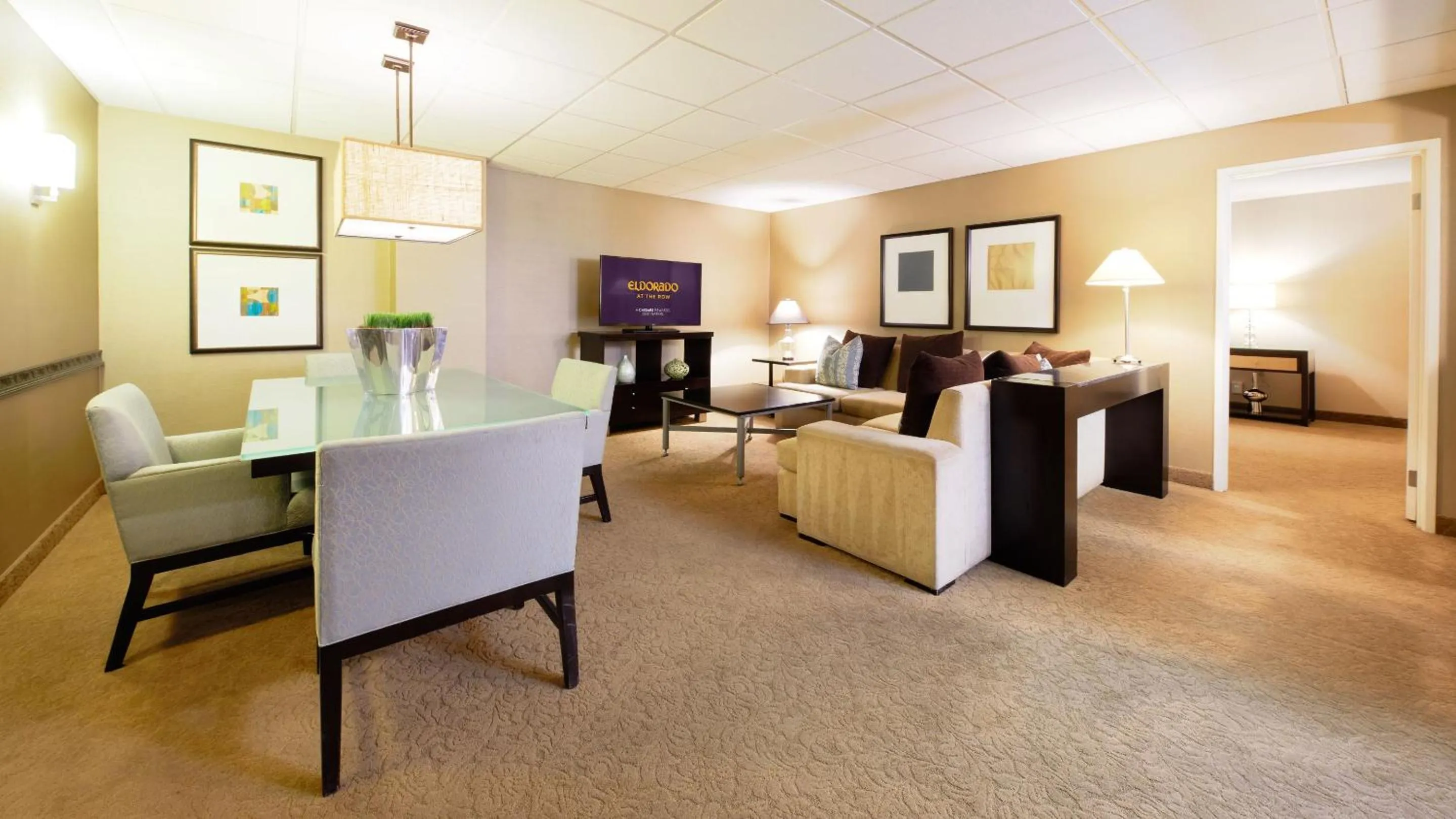 Seating area in Eldorado Reno, A Caesars Destination