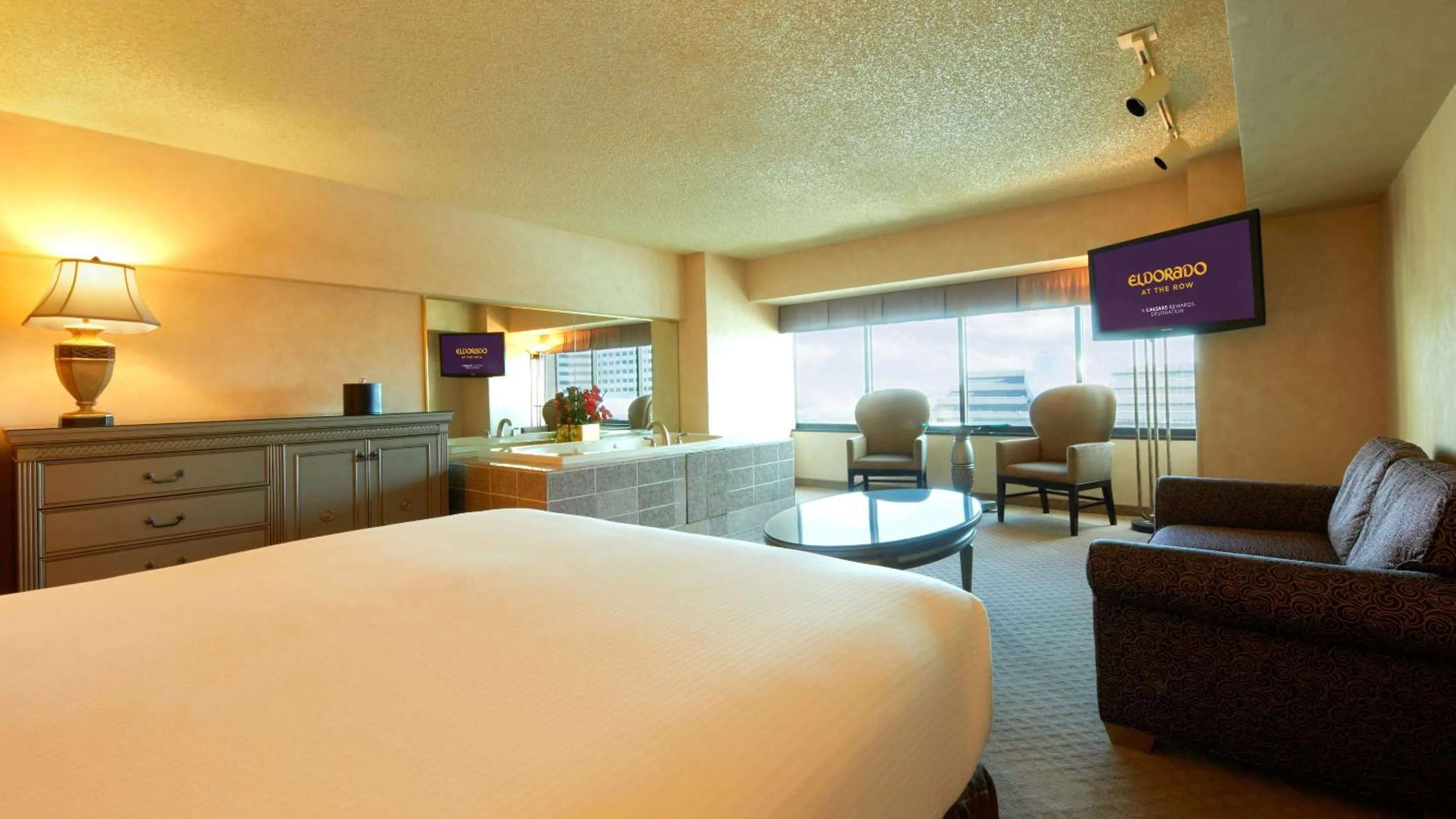 Bedroom, Bed in Eldorado Reno, A Caesars Destination