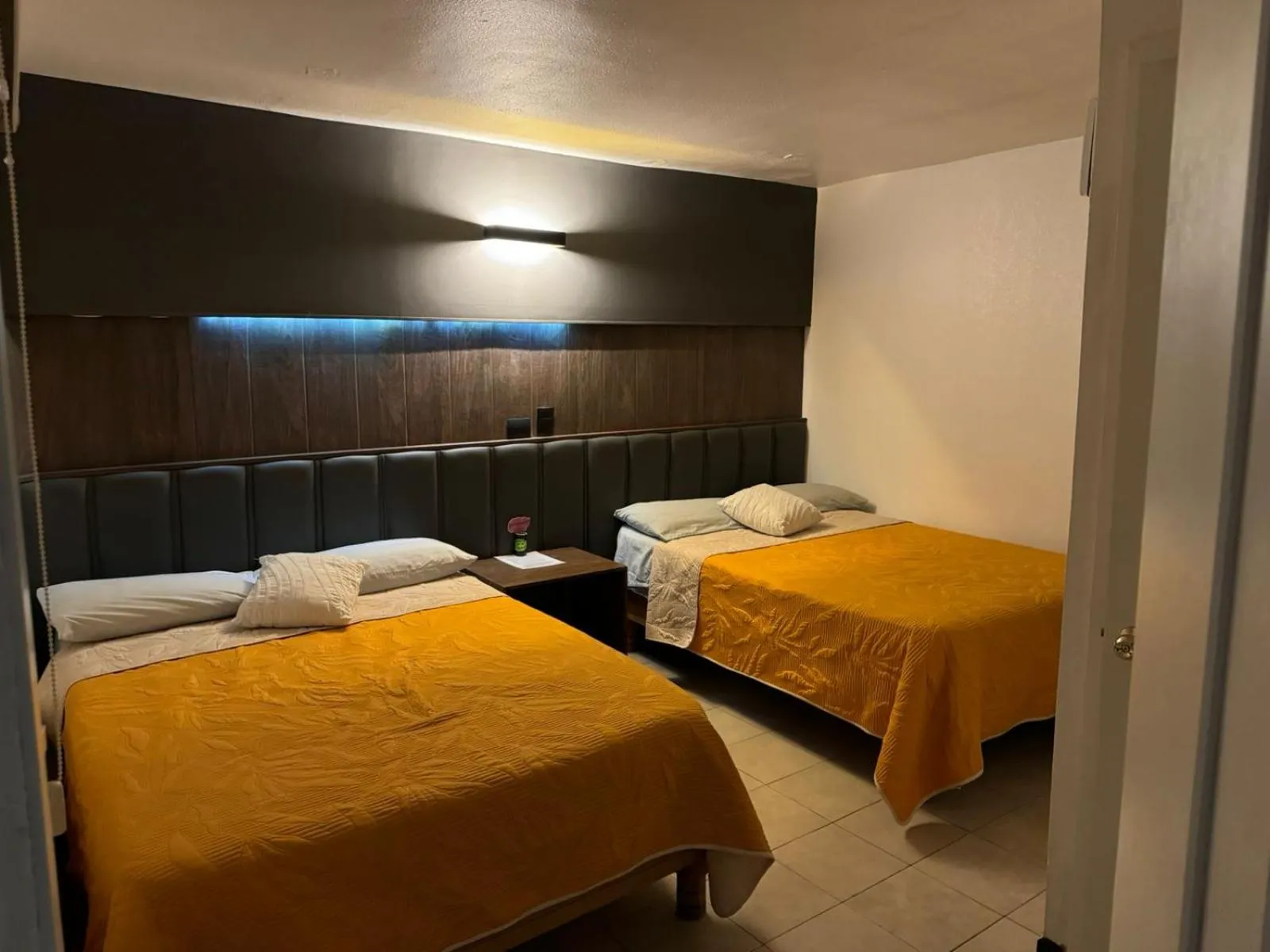 Bed in Hotel Santa Cruz