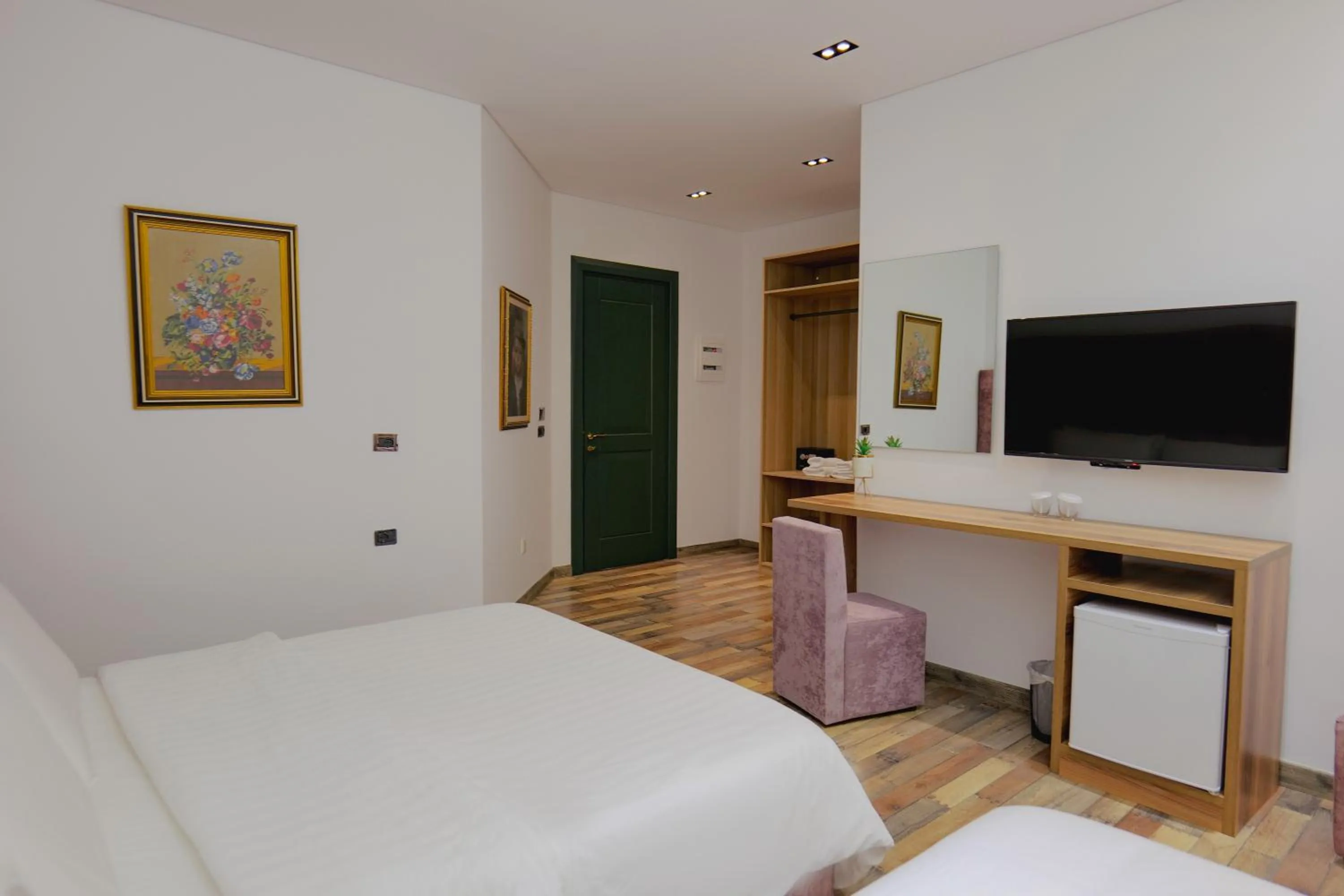 Bed in Asi Rooftop Hotel