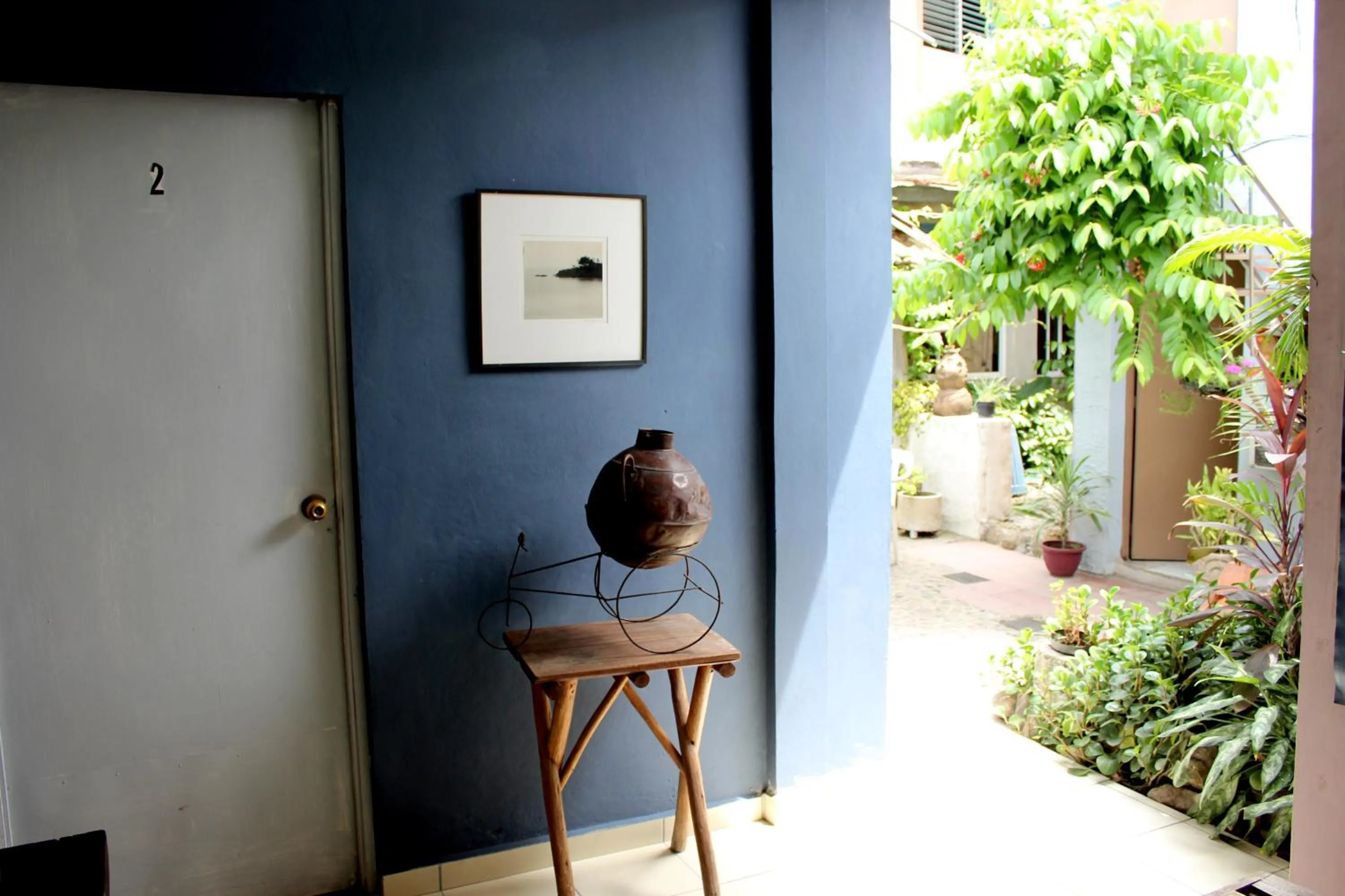 Patio in Ximenas Guest House