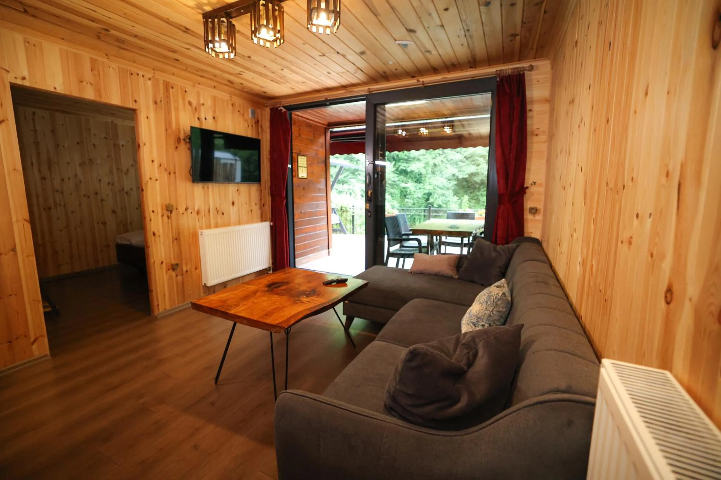 Seating area in TUVA VİLLA Bungalov