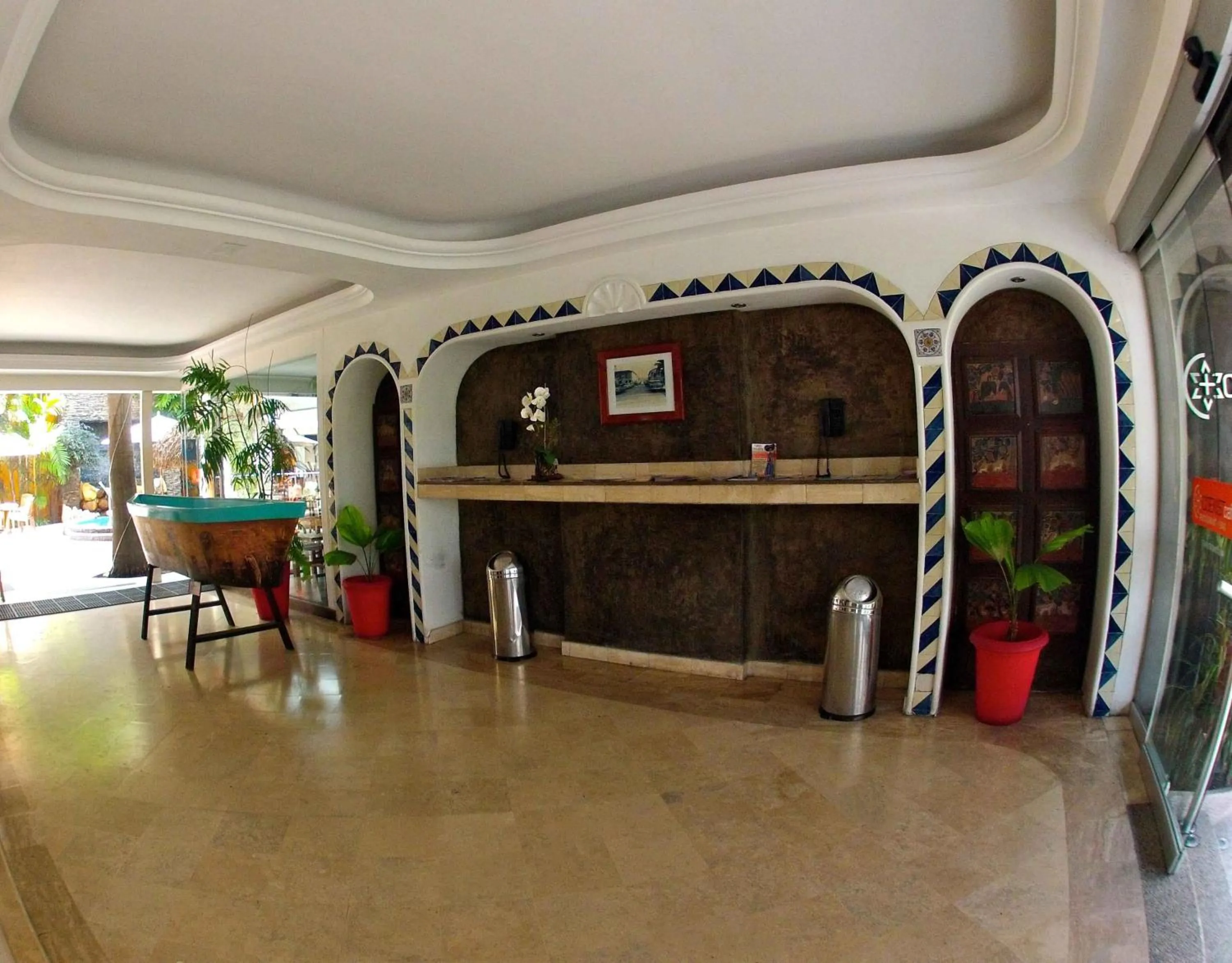 Lobby or reception in Hotel Rio Malecon