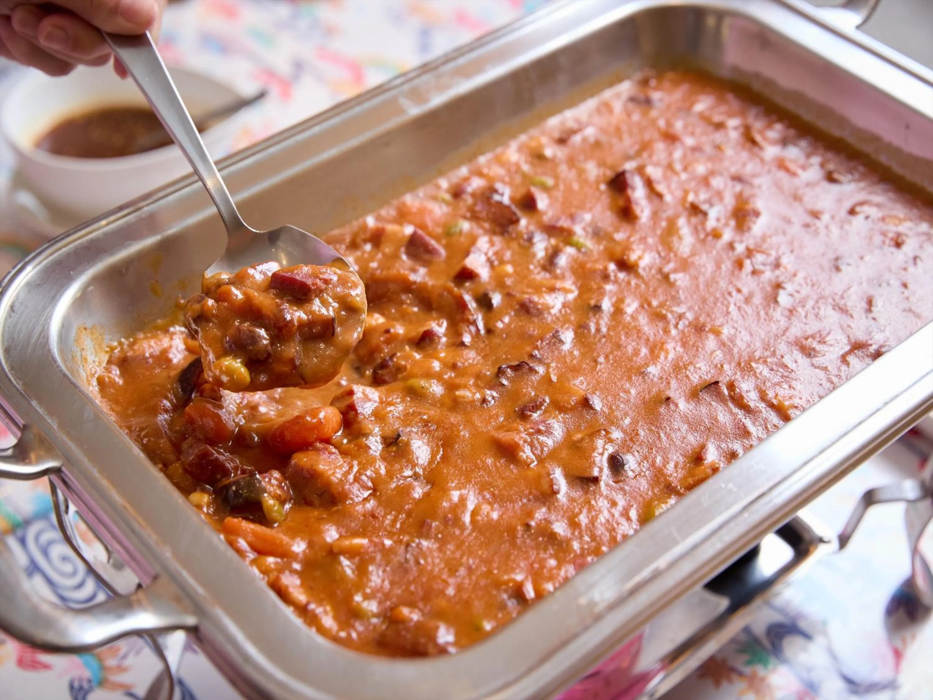 Dinner in Hotel Miyuki Beach