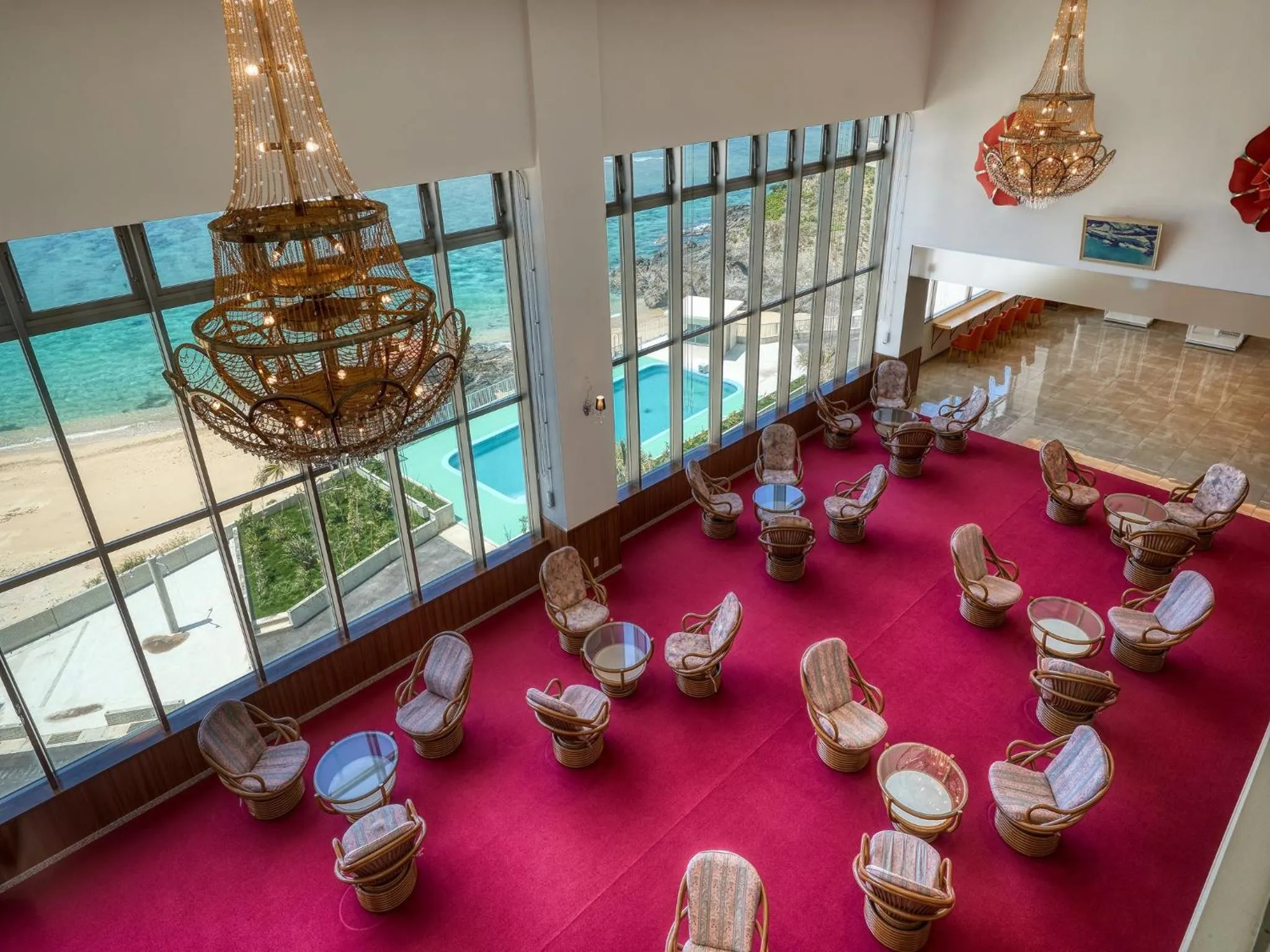Lobby or reception in Hotel Miyuki Beach