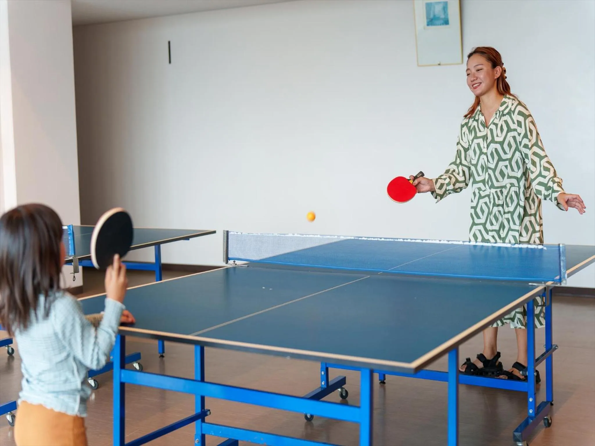 Table tennis in Hotel Miyuki Beach