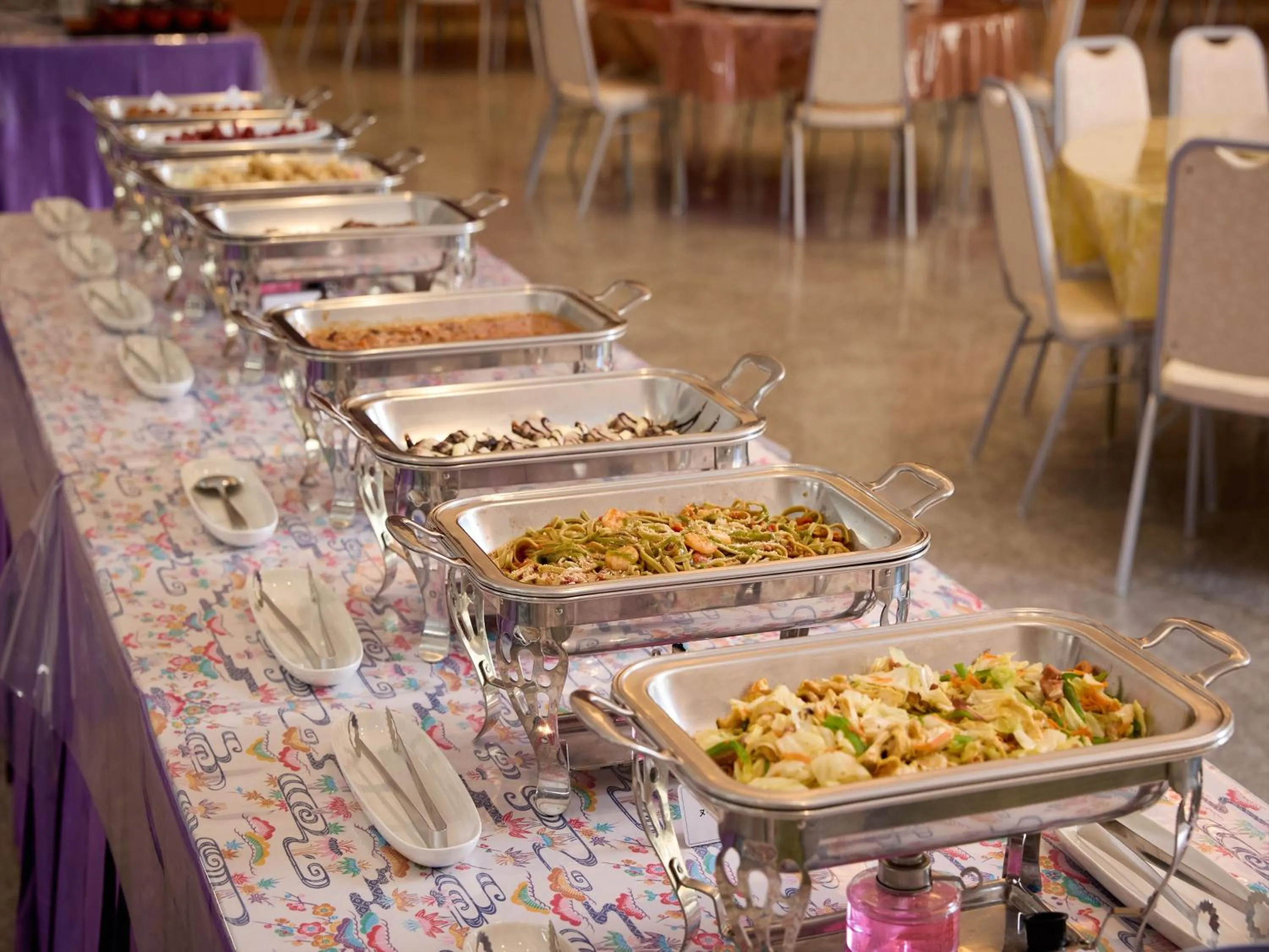 Dinner in Hotel Miyuki Beach