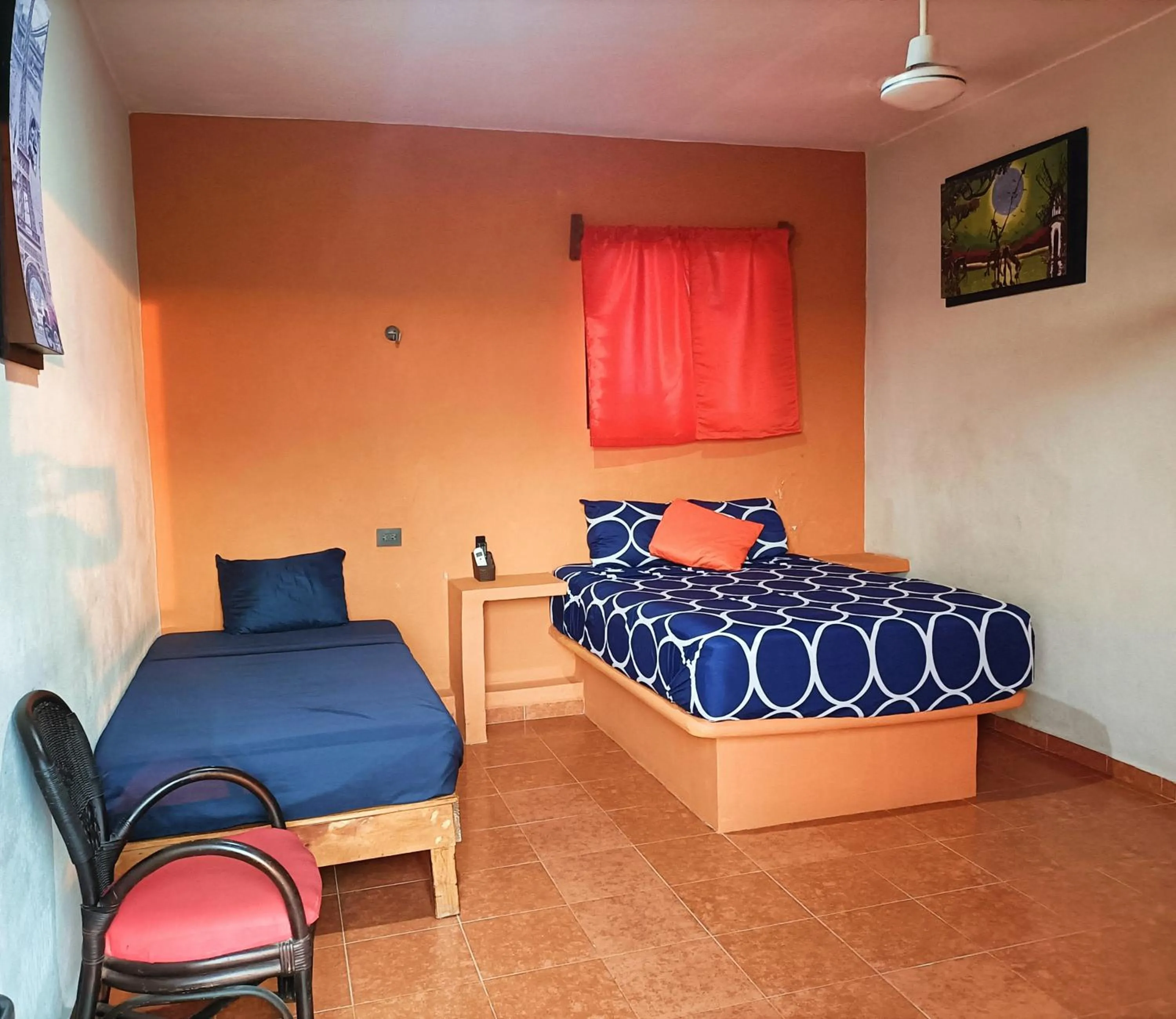 Bed in El Ultimo Maya