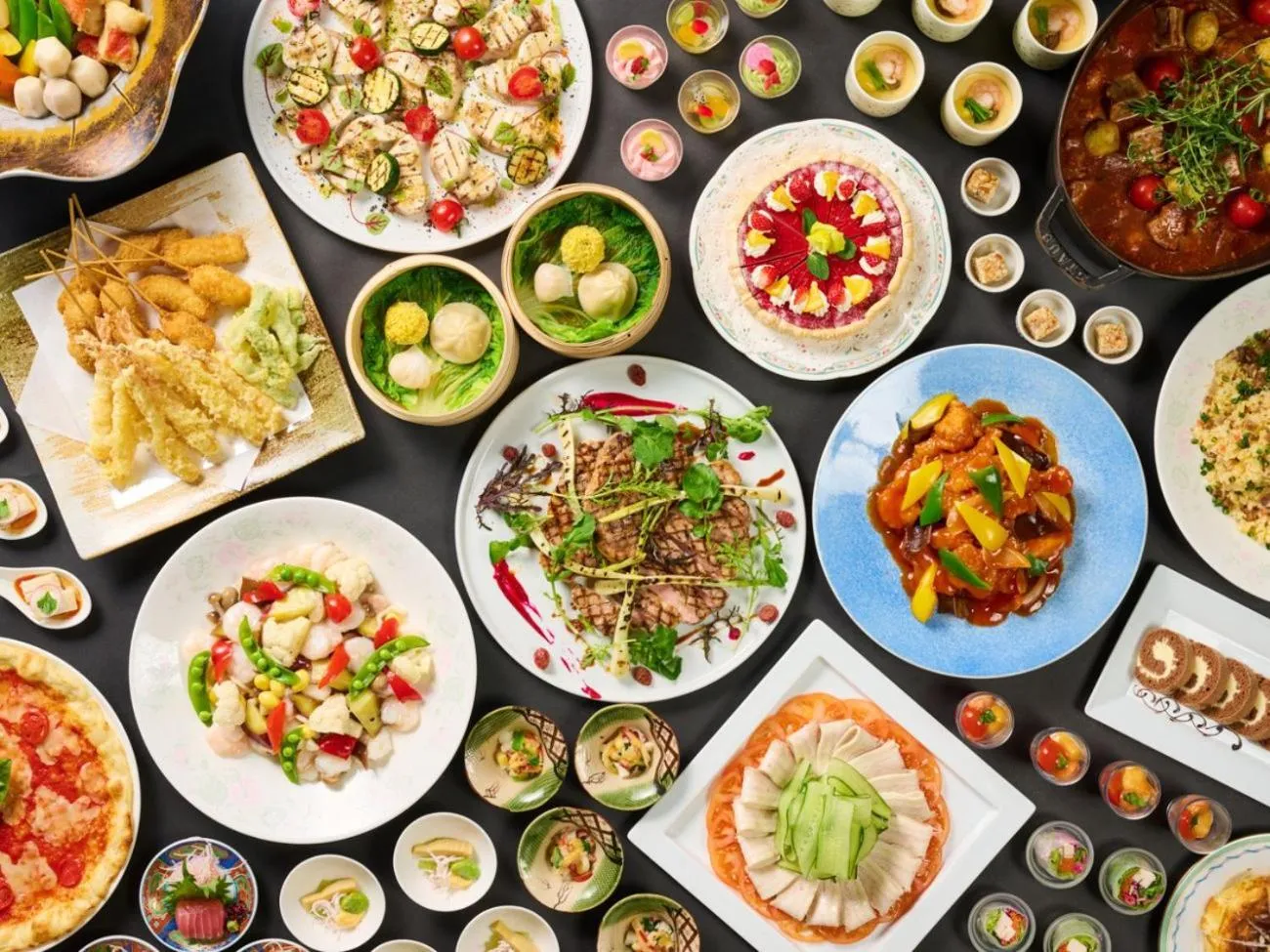 Dinner in The Yuinchi Hotel Nanjo